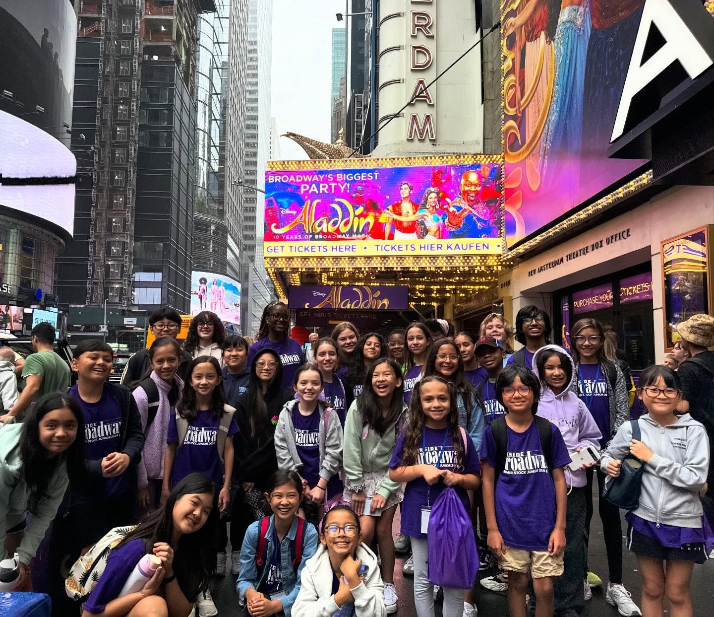 @aladdin celebrates 12 years on Broadway today! What a magical (carpet) ride it’s been. In 2024, Inside Broadway’s Summer Stock Jr. cast had the opportunity to see the musical before putting on their own rendition of the show.
Summer Stock Jr. is a two-week, musical theatre intensive for students passionate about the performing arts. Visit the link in our bio to register for our 2026 program, running from August 3-14!