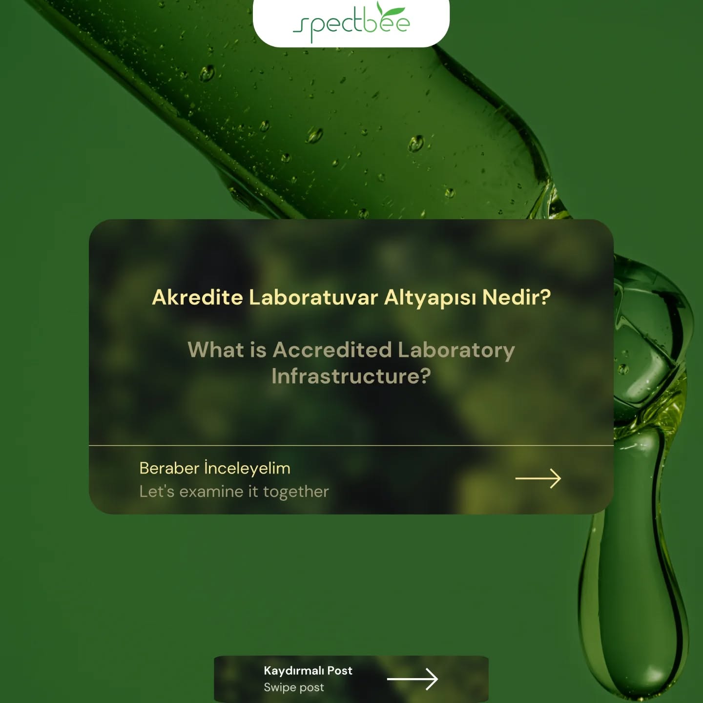 Bilgilendirme Postu / Information Post
I Akredite Laboratuvar Altyapısı Nedir? I
I What is Accredited Laboratory Infrastructure? I