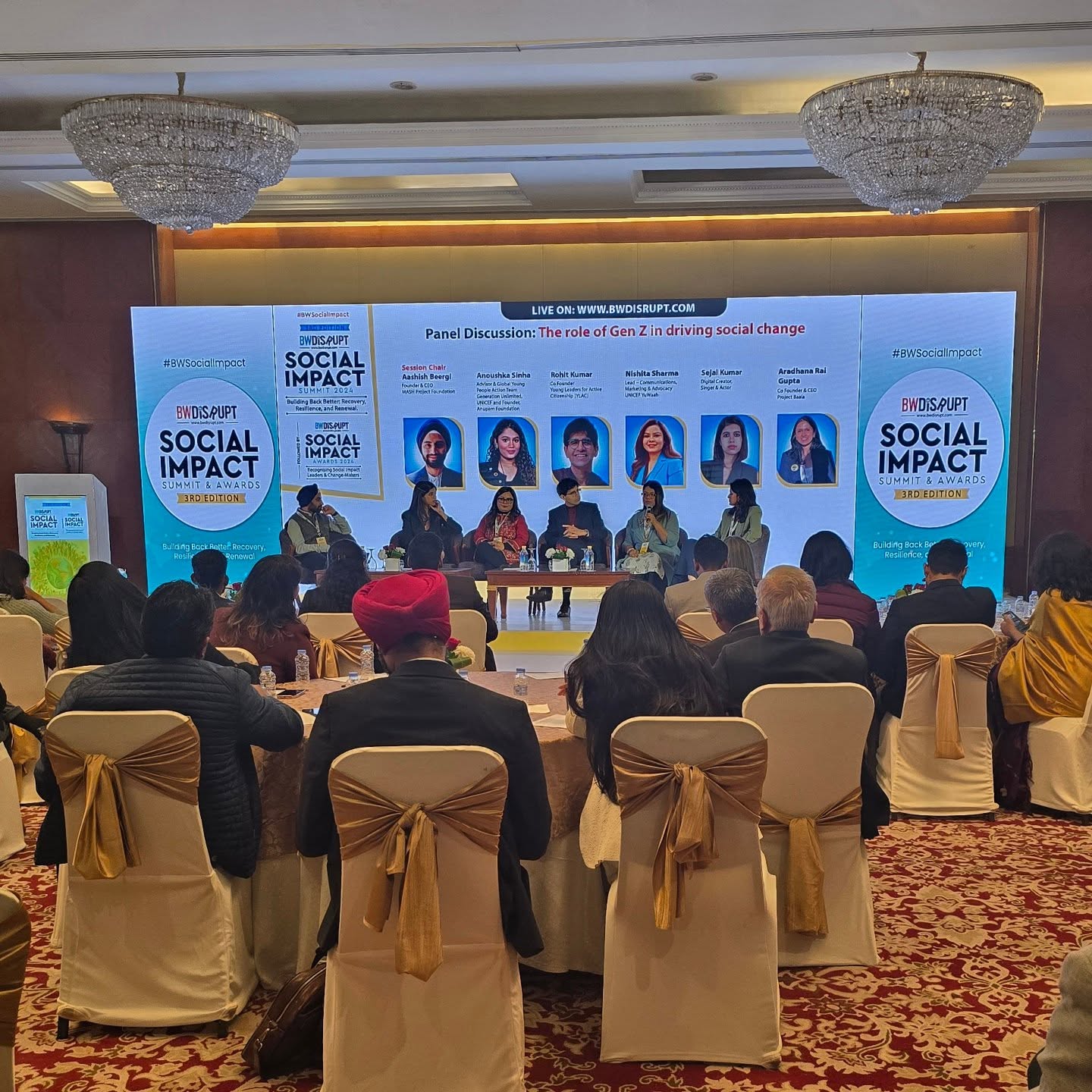 ✨️BusinessWorld Disrupt Social Impact Summit & Awards 2024: I had the honor of speaking on a panel discussion on Gen Z: Harnessing Youth Potential for Sustainable Growth alongside phenomenal people who are driving change not for youth but with youth.
💪We explored how Gen Z is not just reacting to the world but actively reshaping it. From leading grassroots movements to holding governments and corporations accountable, I shared my own journey and my experiences and how GenZ and youth like me are driving social change with boldness, creativity, and an unwavering commitment to justice.They’ve embraced technology as a tool for advocacy and connection, building global communities for causes that matter to them.
📣As the only GenZ on the panel if I have one message to everyone reading it is that Gen Z demands authenticity and action from everyone-whether it’s brands, institutions, or policymakers.Leadership to us is no longer about titles but about the willingness to show up, collaborate, and innovate together !
🤍Speaking at this summit was a deeply humbling experience, especially hearing the audience’s reflections afterward.It was one of those moments where the energy in the room was palpable, and the conversations felt like the beginning of something bigger and to all the incredibly kind people who came to me afterwards I can't wait to see what we can do together to empower young people.
👀And while I can’t wait to share rest of what went down which is even more exciting just yet, let’s just say the night didn’t end at the panel… Stay tuned for some very exciting updates!
#bwdisrupt #businessworld #socialimpact #genz