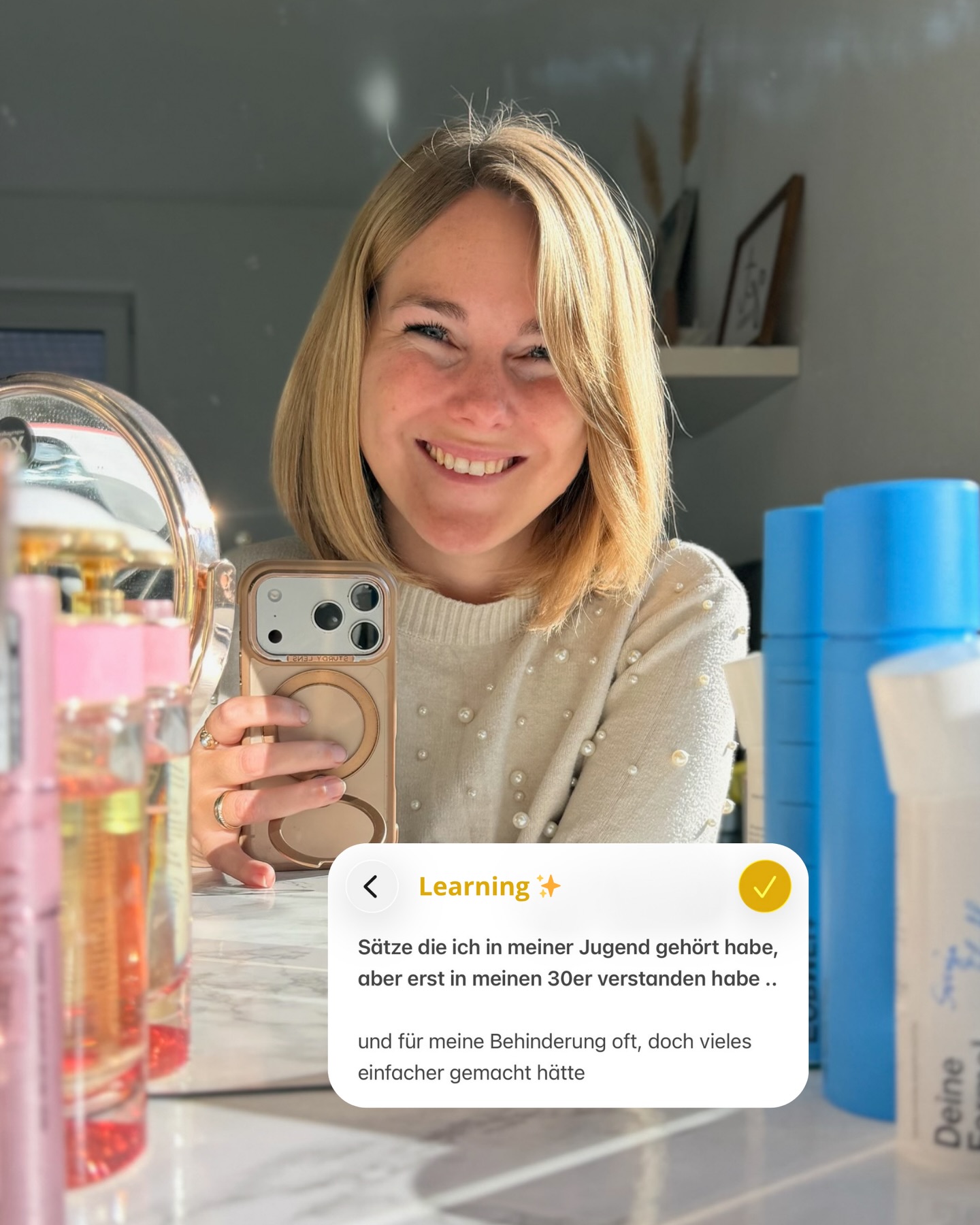 Welchen Satz fühlst du am meisten?