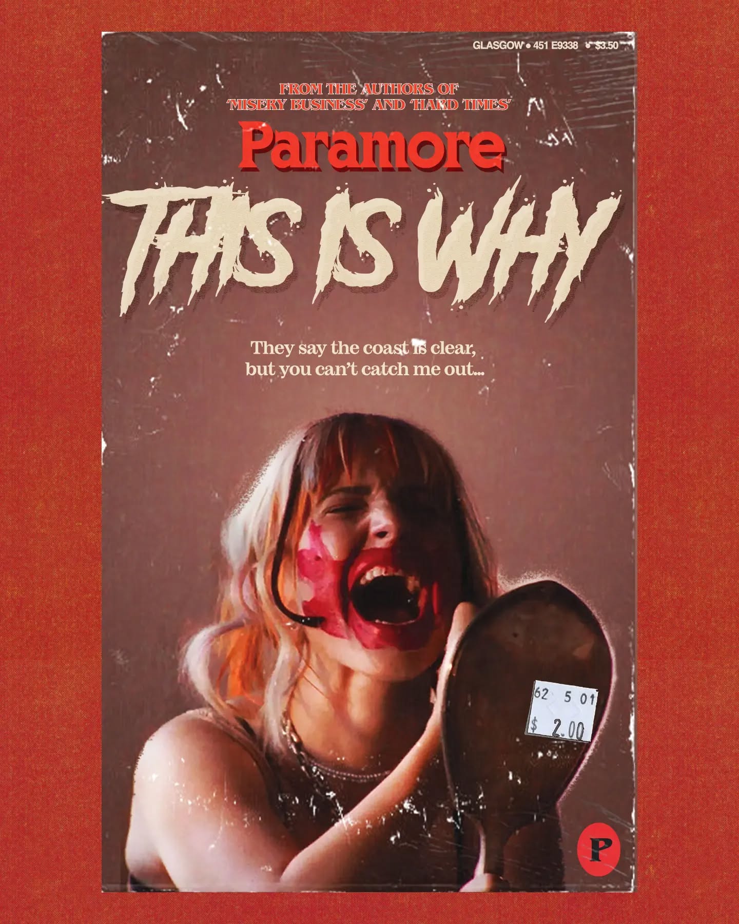 About a month ago, I caught covid. Around the same time, Paramore came out with new music that felt almost mocking. This is my homage to a great song, and the *real* reason I couldn't leave the house... (inspired by @stephenkingofficialpage).
.
.
#paramore #thisiswhy #hayleywilliams #stephenking #80s #horror #illustrationoftheday #artdiscover @paramore #graphicdesign #bookstagram #poppunk #photoshop