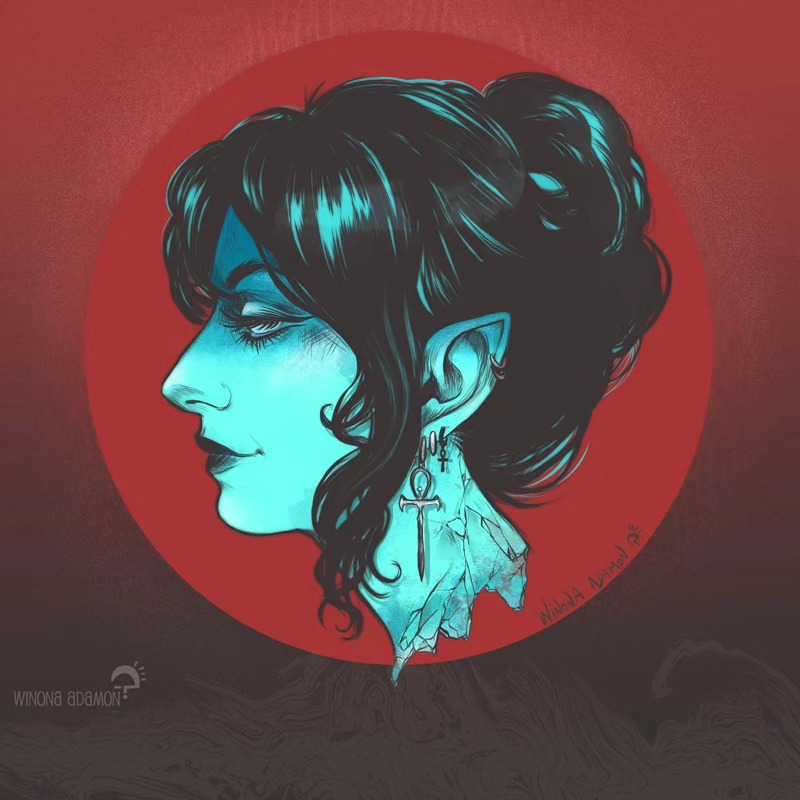 🇫🇷 C'est que j'en avais oublié de partager ici ma nouvelle "Profile Picture" !
Réalisée sur ma tablette Samsung avec Clip Studio Paint une version couleur pour ma page pro et une en noir et blanc pour mon profil perso sur "le livre des visages" 🙃
(deux versions de couleurs car j'hésitais entre deux... vibrances)
-
🇬🇧 I forgot to share my new ‘Profile Picture’ here!
Made on my Samsung tablet with Clip Studio Paint, a colour version for my pro page and a black and white version for my personal profile on the book of the faces🙃
-
--
---
#vampirecommunity #darkart #darkambient #artwork #childrenofthenight #childofthenight #goth #gothicfantasy #gothgirl #gothstyle #gothicillustration #illustration #contemporarydrawing #contemporaryart #illustrationofinstragram #illustrationdrawing #frenchartist #divinefeminine #artist_community #witches #witchyvibes