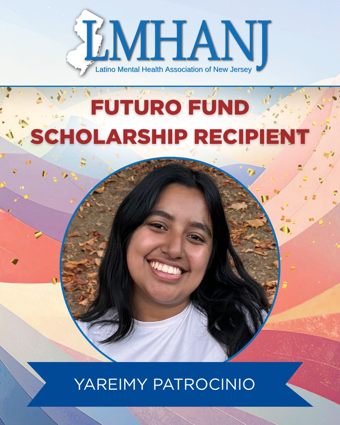 We’re proud to announce Yareimy Patrocinio as a Futuro Fund recipient! 🎉
A proud first-generation college graduate with Mexican heritage, Yareimy is dedicated to breaking down barriers for the Latinx community. As she pursues her Master’s in Social Work at Rutgers University, she continues to serve on the frontlines as an Access Center Team Lead. Connecting Spanish-speaking individuals and families to vital mental health services.
Yareimy’s commitment to expanding access to culturally responsive care and advocating for marginalized communities embodies the spirit of the Futuro Fund. Congrats!