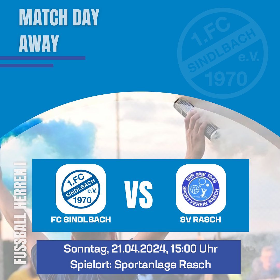 +++Spiele am Wochenende+++
Unser Damen spielen am Samstag in Lauterhofen um 17:00 Uhr, natürlich hoffen Wir auf zahlreiche Unterstützung um den nötigen 3er einzufahren.
Auf gehts 💪🏾💙💛
Sonntag zieht dann unsere 1.Mannschaft nach, auch Hier sind Wir um jede Unterstützung dankbar, und hoffen auf den nächsten 3er in Rasch.⚽️⚽️
Anpfiff: 15:00 Uhr in Rasch
Auf spannende und faire Spiele 🤝🏽
#blauweiß#kreisklasse#bezirksliga#fcs💙🤍