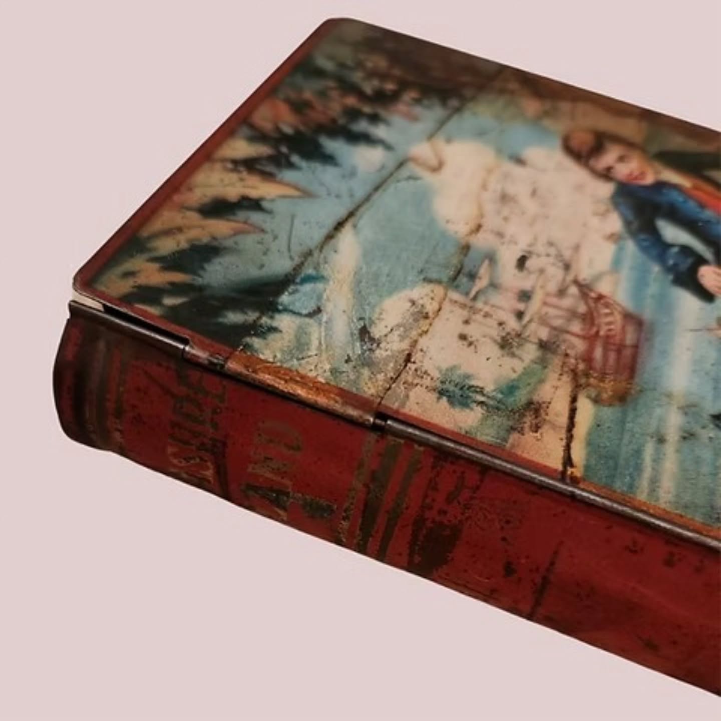 Vintage Chad Valley Treasure Island Money Box Tin | https://share.google/bhTHu0KxleKYbkVSL #stufftoyouandme