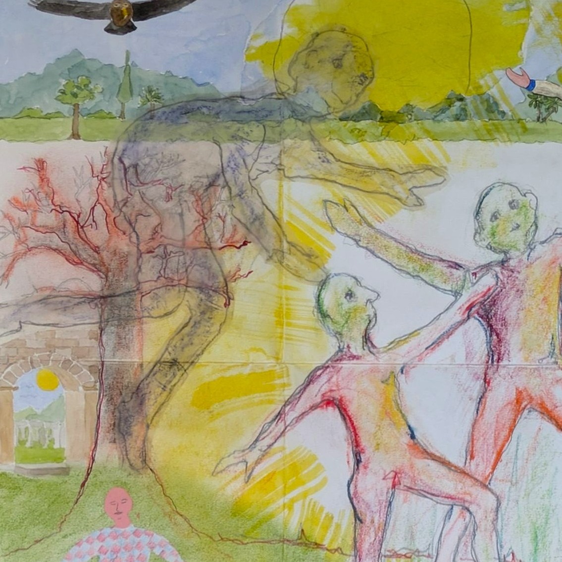 "We are two BA Drawing students who have spent the past year developing three collaborative projects together. In this first post, we’re excited to share our response to Igor Stravinsky’s ground breaking 1913 ballet score, The Rite of Spring.
Our drawing became more than a response to Stravinsky’s music; it became a map of our interior landscapes - a record of instinct, influence, memory, and exchange. Collaboration revealed perspectives and impulses that might otherwise have remained hidden."
Read about Charles Worvill and Sarah Johnston's collaboration on our blog. Link in our bio.
#WeAreOCA #OCAStudentAssociation #OCADrawing #OnlineLearning #Degree #Drawing #Collaboration #Drawing #Creativity #Music