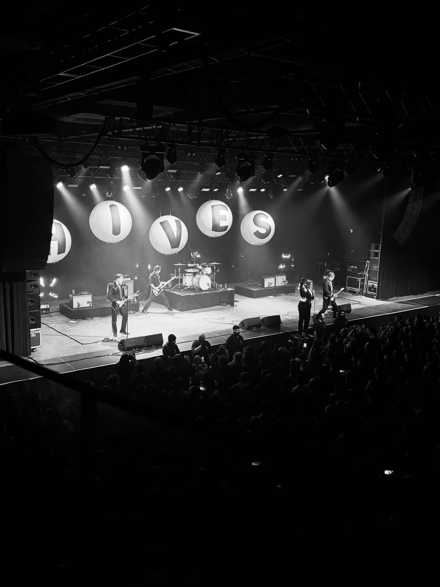 @thehives bringing the party to @historytoronto on a school night! #letspretenditssaturday