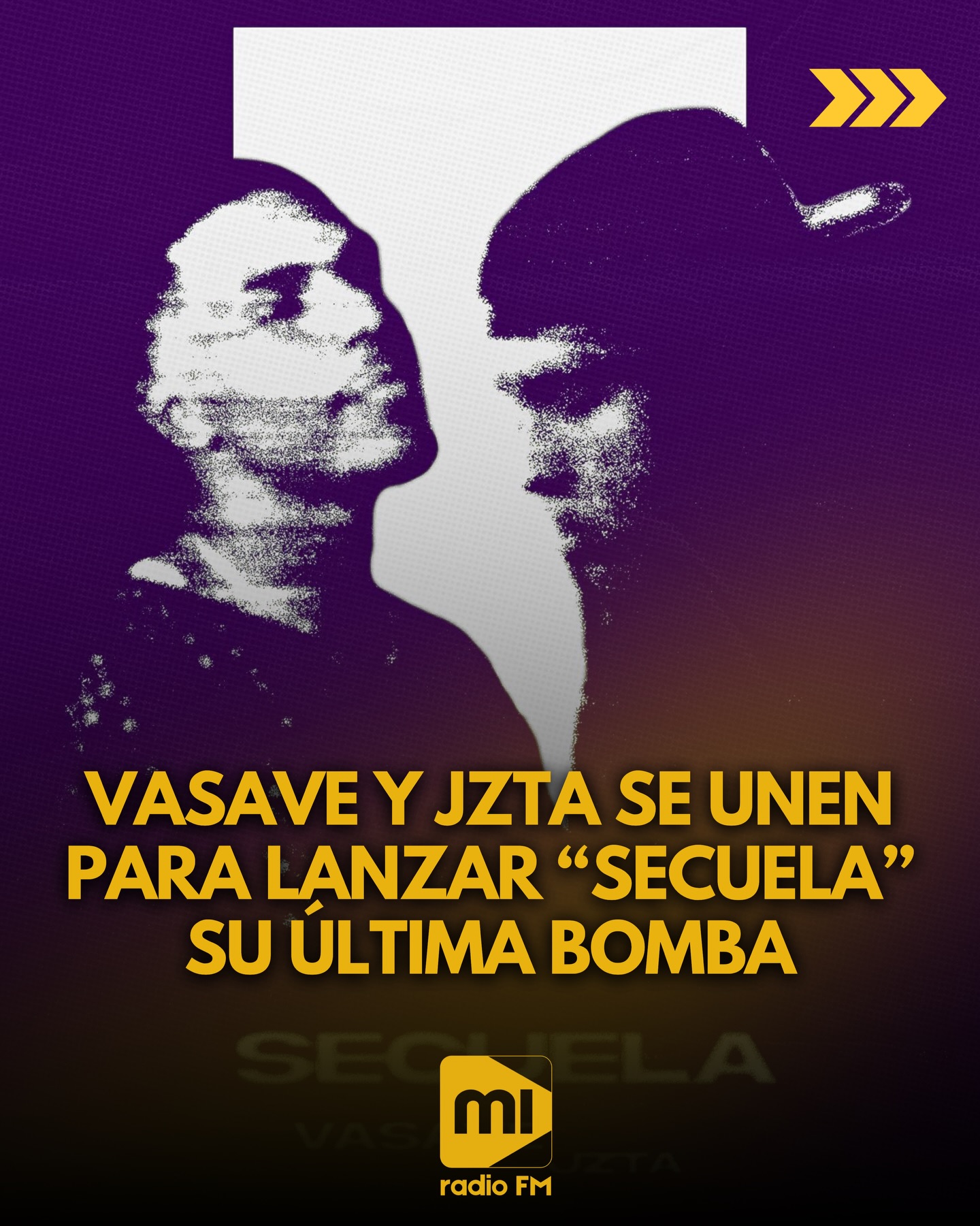 @vasave.pr y @jztaofficial se unen en su última bomba “Secuela” 😮💨
La cual ya la tenéis disponible en todas las plataformas digitales y en las emisiones de Mi Radio FM 📻