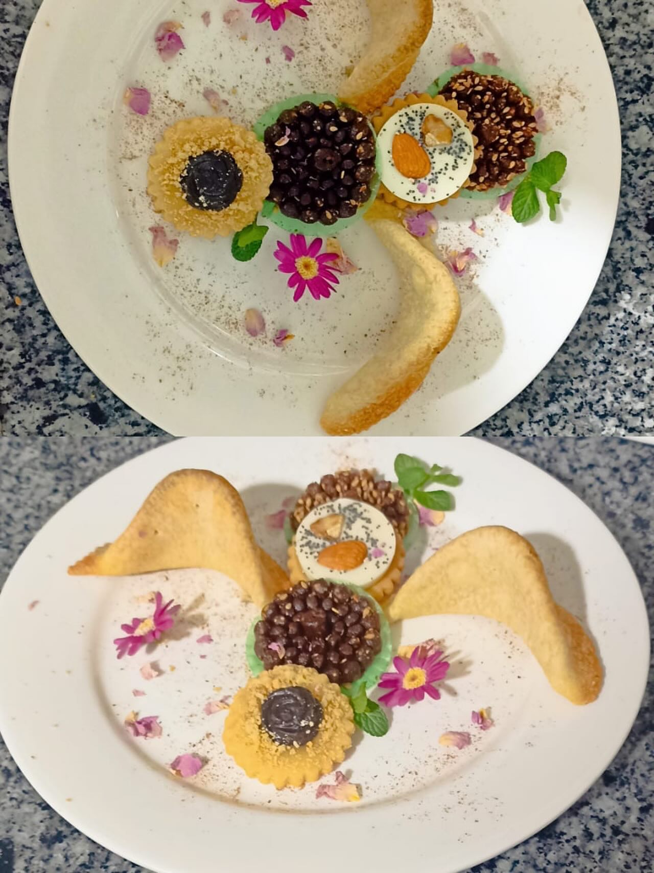 Quand la passion rencontre le savoir-faire traditionnel 🌰🍯 #SaveursDuMaroc #GateauMarocain »#GateauxMarocains #PatisserieMarocaine #SaveursDuMaroc FaitMaison TraditionMarocaine KaabElGhzal Chebakia MoroccanCake Gourmandise TeaTimeMorocco