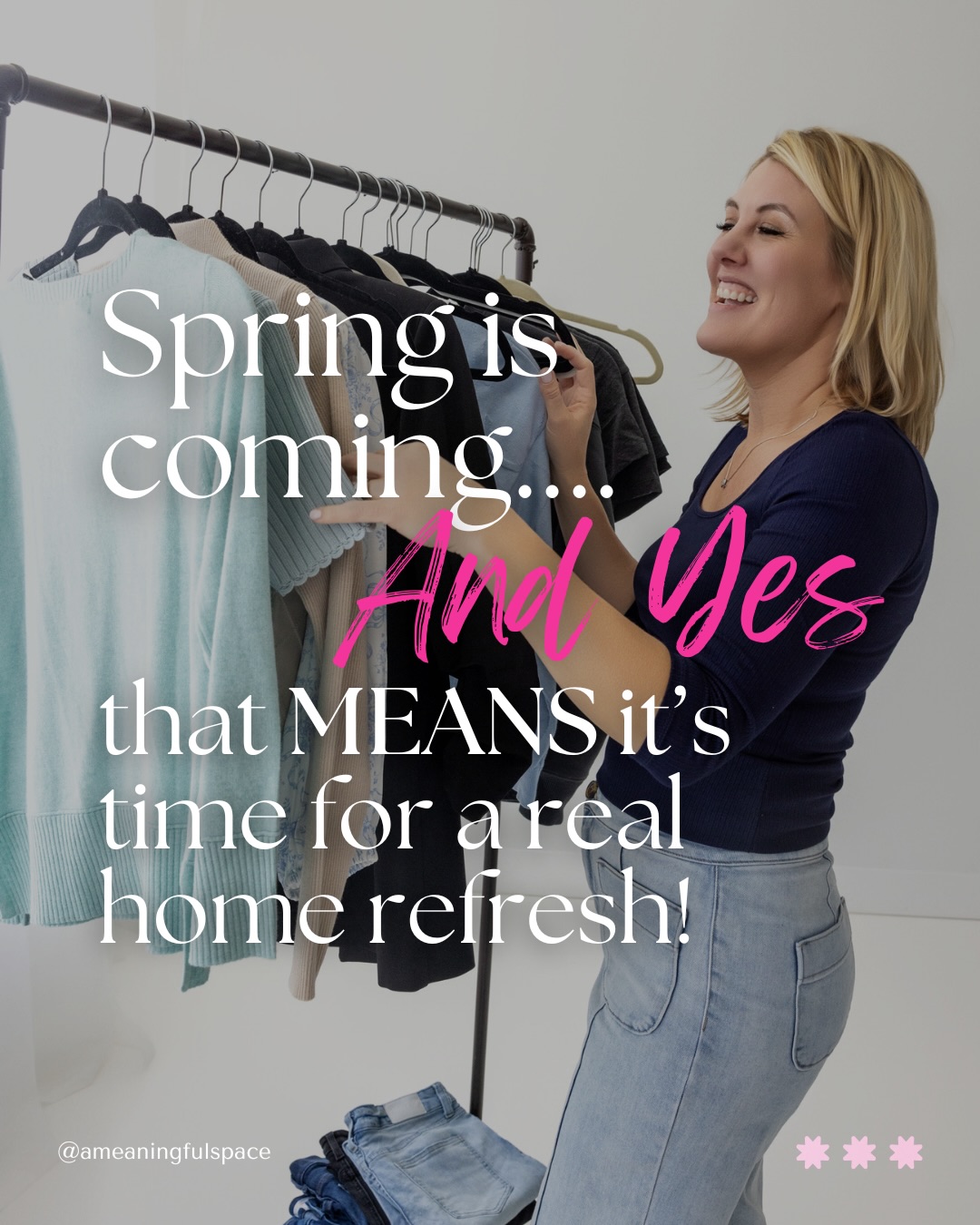 Spring is coming… and that “let’s reset the house” feeling is definitely kicking in 🌿
…and suddenly every space is begging for a little attention 😅
Closets, kitchens, living rooms, playrooms… and yep, even the garage—it can all feel like A LOT.
That’s exactly why having a pro organizer (hi, it’s me 👋) is a total game changer.
We’re not just “cleaning”—we’re decluttering what you don’t need, organizing what actually matters, and setting up simple systems that work for your real, everyday life.
No overwhelm. No guessing. Just a plan that makes sense and spaces that finally feel good again.
Let’s make this your easiest spring reset yet 🌿
#springcleaning #declutteryourhome #homeorganization #organizedhome #simplifyyourlife