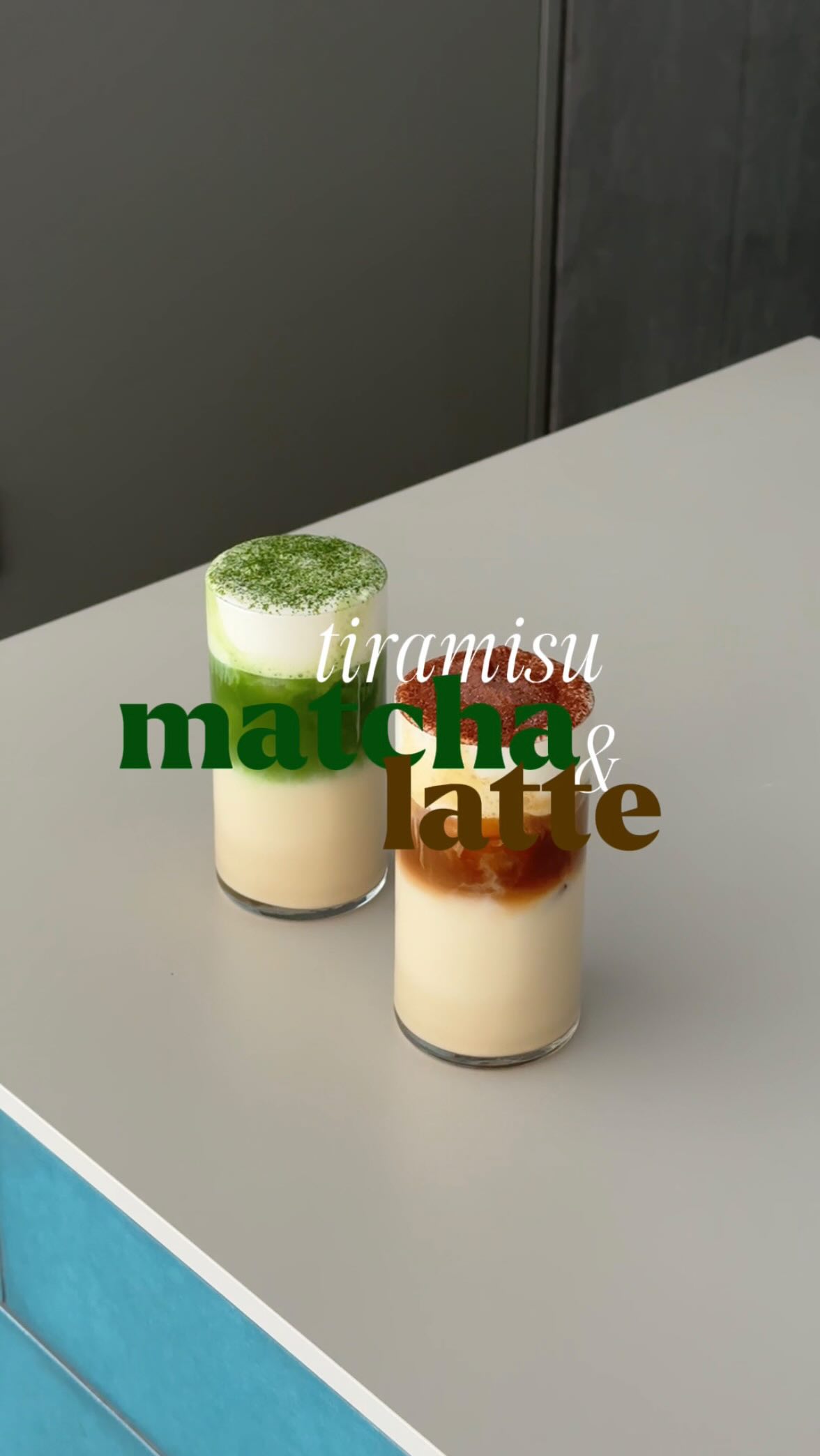 seasonal drinks series: meet our tiramisu matcha & latte 🍵☕️
tiramisu syrup meets matcha or espresso, oat milk and is topped with a vegan cream cheese foam and dusted with matcha or cocoa powder.