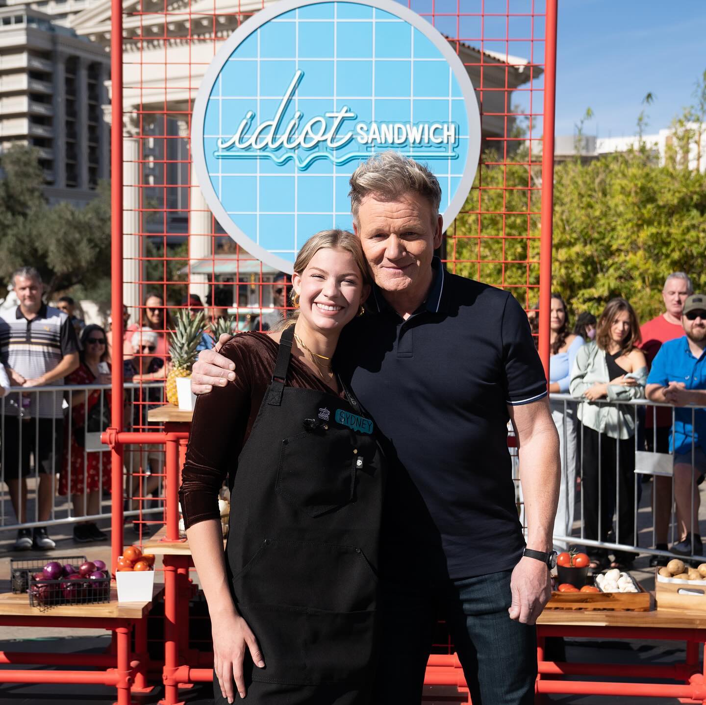 Congrats to our superstar @sydney_morgan for her appearance on @idiotsandwich with Gordon Ramsay! ✨🥳 Check out the full episode on Gordon Ramsay’s YouTube channel!