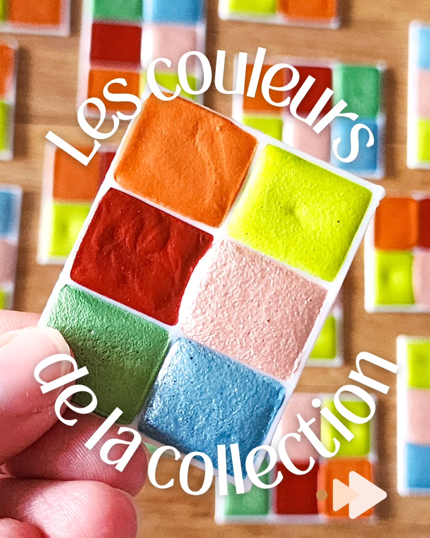 On est de nouveau LUNDI ! C'est l'heure d'en apprendre plus sur la collaboration avec @maurane.do
On vous dévoile les 6 couleurs du set 👀
(et oui, il faudra encore attendre une semaine pour le thème et le nom 😱)
Est ce que vous êtes prêt pour un printemps doux et colorés ? On espère que vous trouverez votre couleur coup de cœur pour la saison ! Tu penches plutôt :..