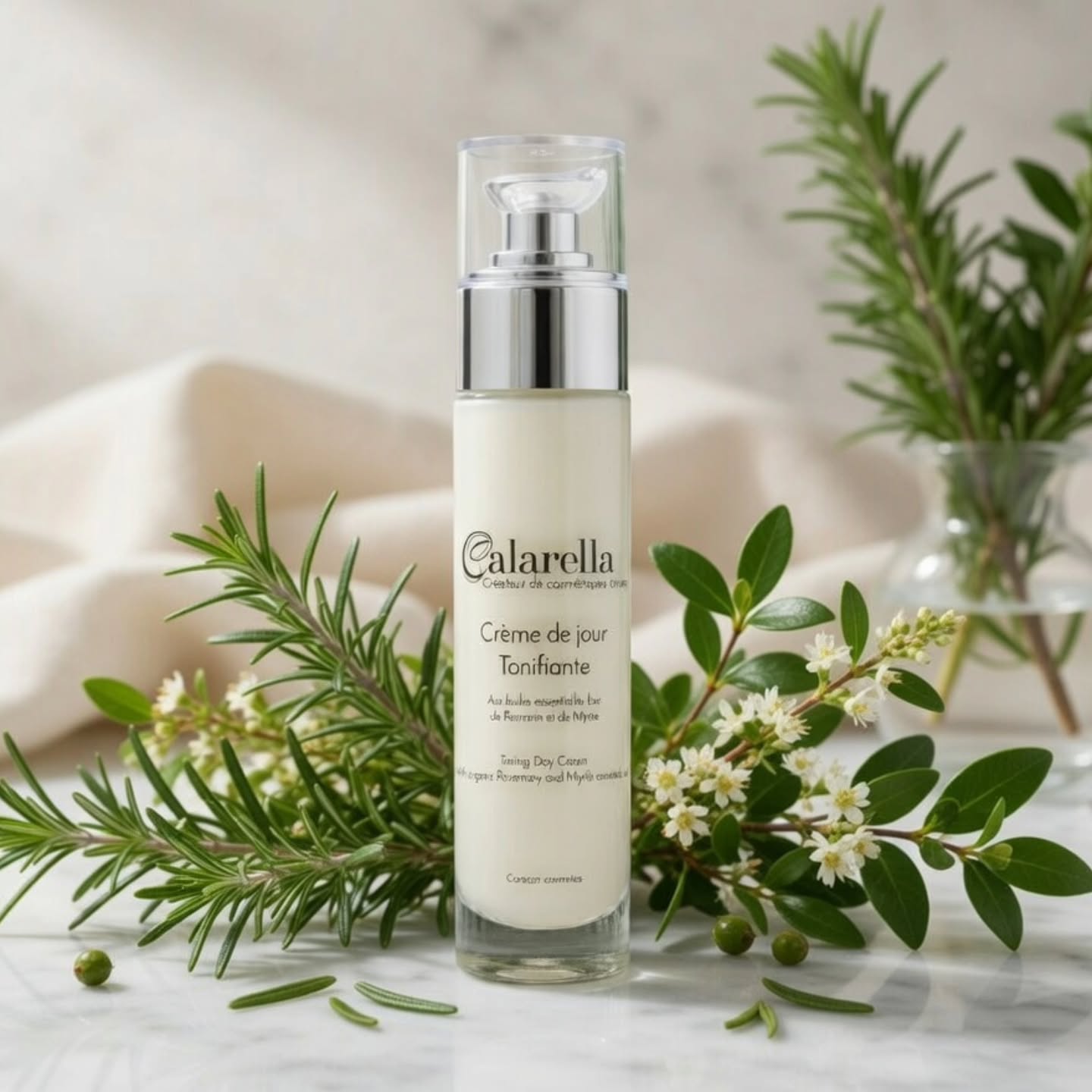 On adopte une routine beauté simple, naturelle… et tonifiante 🌿✨
Nettoyer en douceur pour éliminer les impuretés et préparer la peau
Réveiller l’éclat avec les actifs naturels
Tonifier & hydrater avec la Crème de Jour Tonifiante Calarella
Formulée avec des huiles essentielles bio de romarin et de myrte, et enrichie en huile de noyaux d’abricot, elle revitalise la peau, renforce les tissus et illumine le teint ✨
Sa texture légère fond sur la peau sans laisser de film gras — parfaite pour démarrer la journée en beauté 🌞
Romarin = tonus & éclat
Myrte = fermeté & équilibre
Résultat : une peau souple, douce et naturellement lumineuse.
On a testé, on valide! Et vous, prête à l’adopter ?
Link in bio 🔗
#BeautéNaturelle #SoinsCorses #RoutinePeau #Calarella