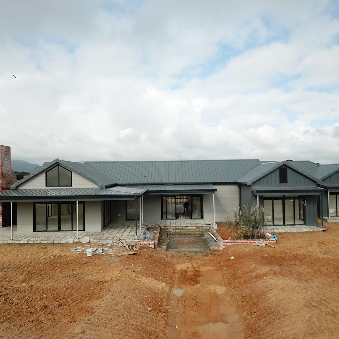 #lightsteelframe - New Farmhouse for our client in South Africa. www.futurecon.co.za