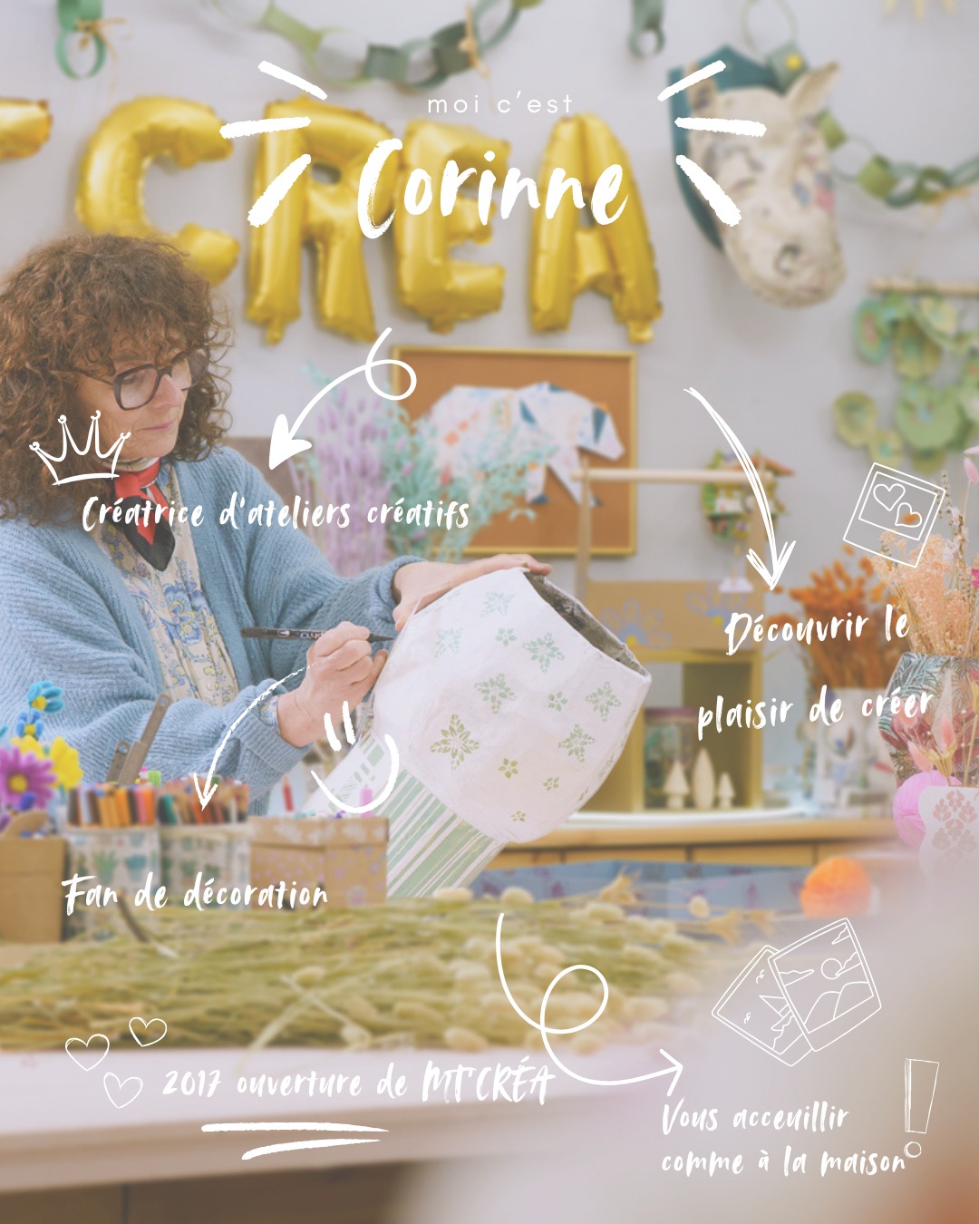 Un lieu créatif comme à la maison… 🤍
Ici, on pousse le portail de mon jardin, pour découvrir ce lieu créatif, on s’installe dans mon atelier baigné de lumière, on prends une pause et on respire… et surtout, on crée en toute simplicité.
Depuis 2017, j’ai imaginé cet atelier comme un cocon chaleureux, un espace où chacun peut se sentir libre d’explorer, tester et surtout prendre plaisir à faire parler ses mains✨
Que vous soyez débutant(e), curieux(se) ou passionné(e), vous êtes les bienvenu(e)s comme à la maison.
Autour d’une table, dans une ambiance douce et inspirante, on partage bien plus qu’un atelier : un vrai moment pour soi, une rencontre amicale et créative.
Le programme de printemps est en ligne 🌸
Des ateliers pour petits et grands, pour venir créer, s’évader, et repartir avec quelque chose fait de vos mains (et beaucoup de bonne humeur).
Hâte de vous retrouver à l’atelier pour cette nouvelle saison printanière💛
11 Avril 9H à 12H Atelier Adulte -"Découvrir le tataki zomé sur textile"
25 Avril 9H à 12H Atelier Adulte-"Découvrir les encres végétales"
Alors on prends rendez-vous?
😊
#ateliereannecy#annecy#quefaireaannecy#cestmoiquilaifait #activiteannecy