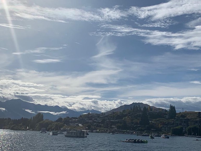 Spectacular views from down under