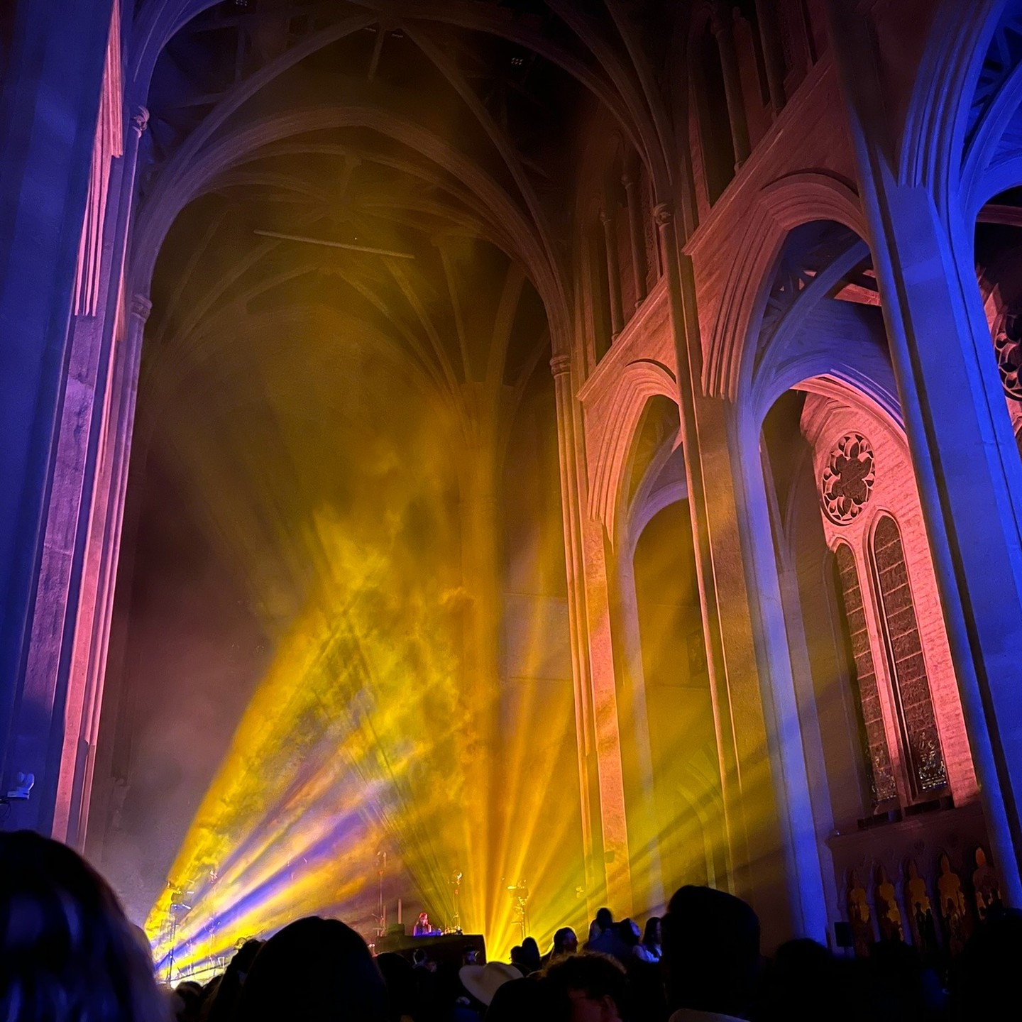We recently attended a concert at Grace Cathedral. It was such a great example of how great design can both create and amplify an experience.
I'm currently teaching a first year architecture design studio, and my students have been tasked with designing a pavilion inspired by a piece of music. Watching them experiment with design ideas has been incredibly rewarding.......