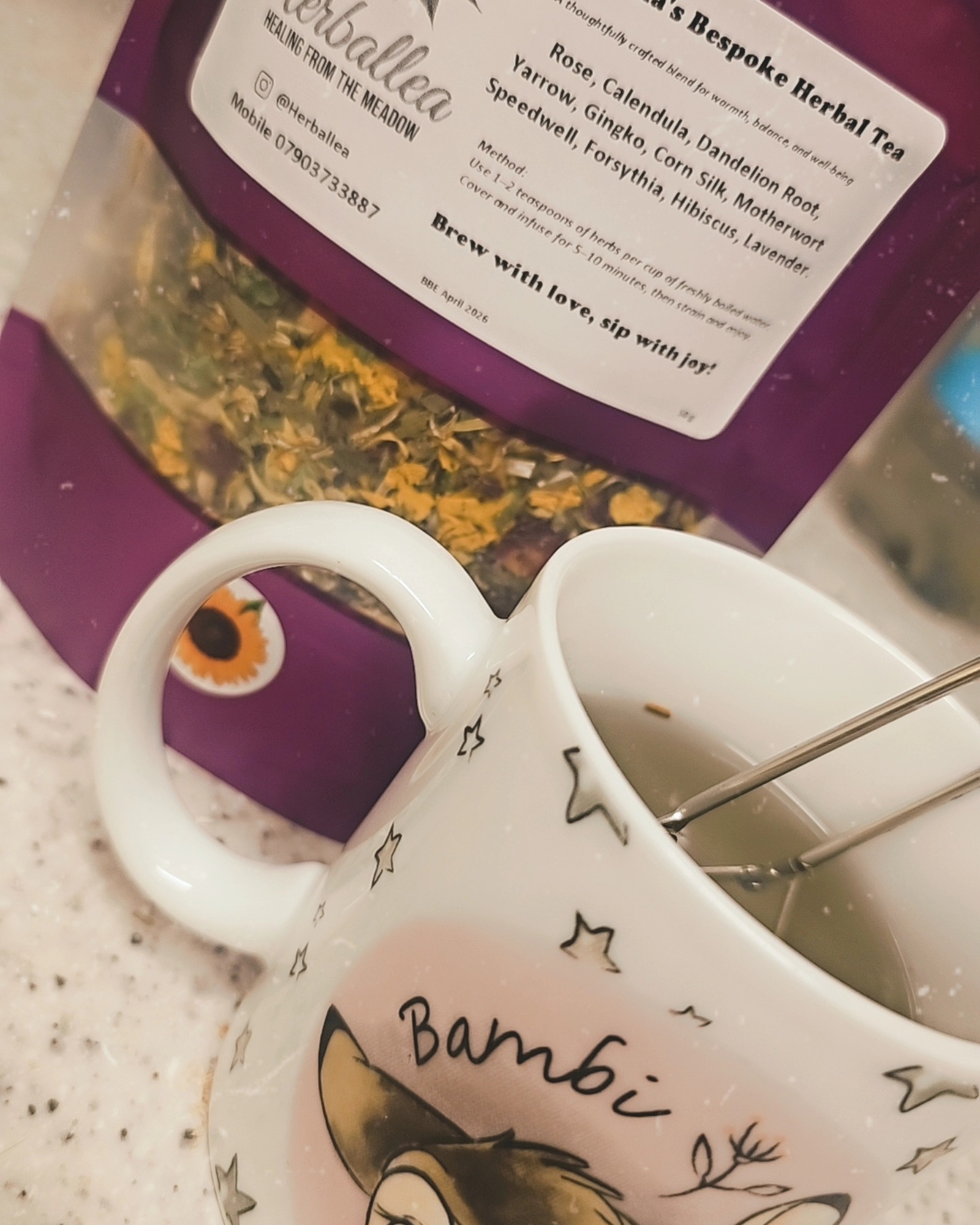 Thank you so much @herballea the amount of love that has gone into this special blend is amazing.
And it tastes and looks amazing.