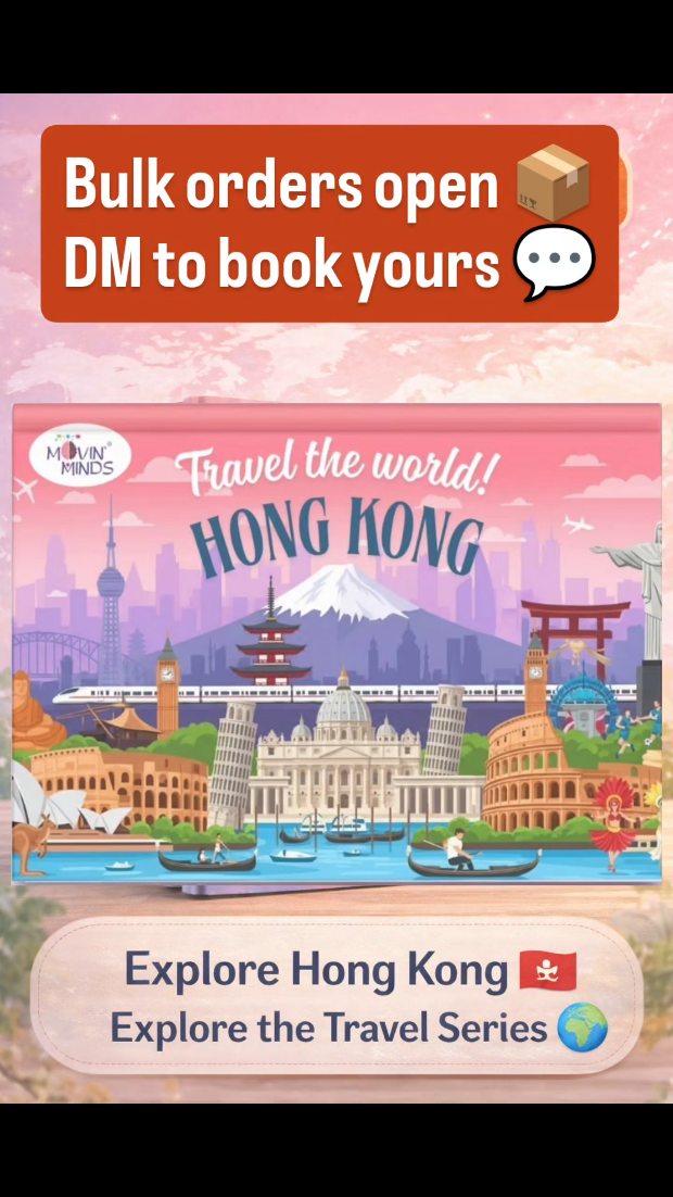 Now back in stock 🔥
Ideal for summer learning & camps ☀️
Bulk orders open 📦
DM to book yours 💬 #summervacation☀️ #summercamp2026 ☀️ #honkong #travelseries