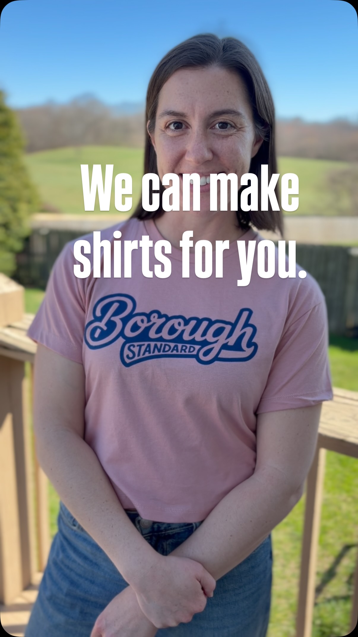 Simple as that. We would love to make shirts and hats for you. Comment your favorite Pals menu item for more info 😎 #boroughstandard #jonesboroughtn #screenprinting #smallbusiness