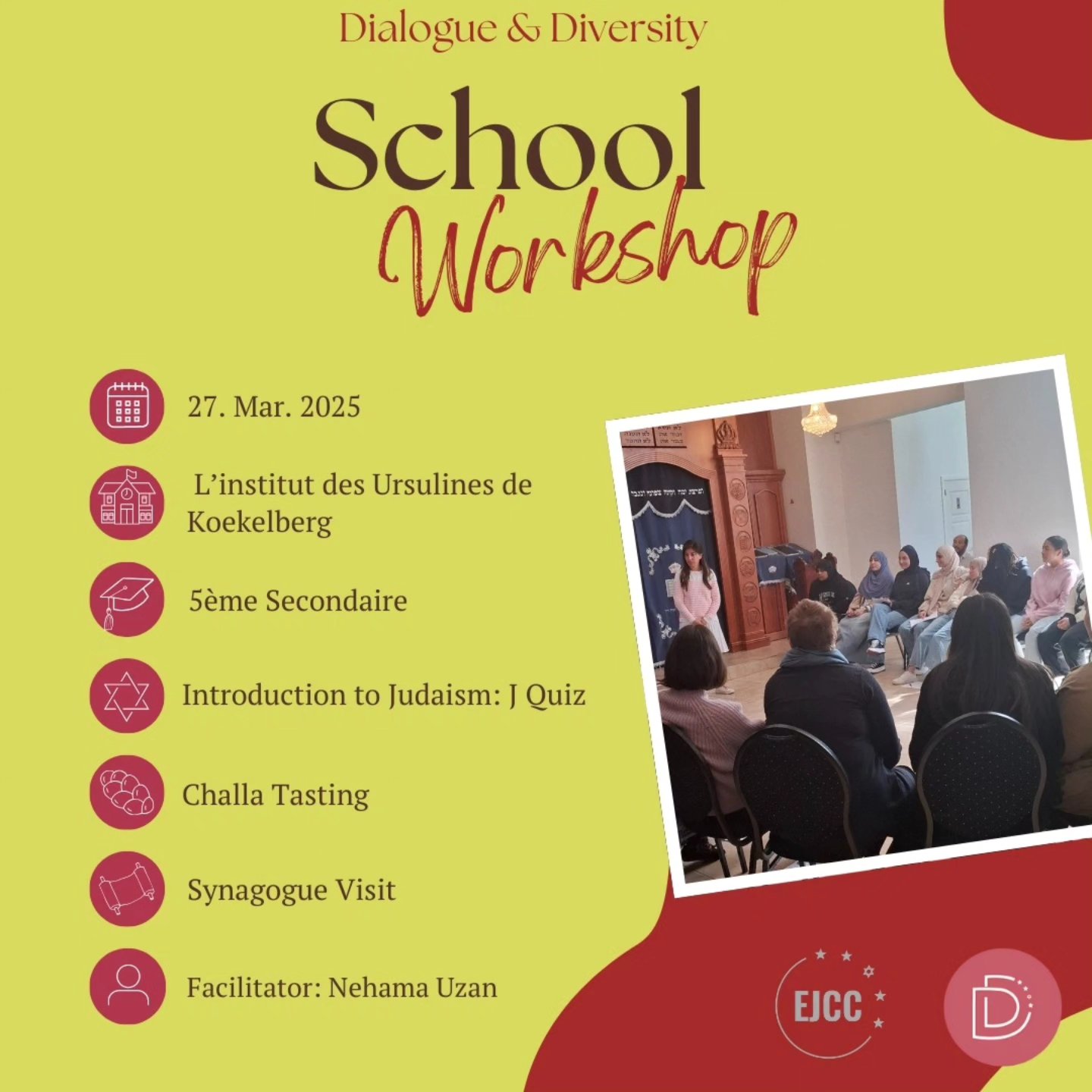 We were honored and privileged to be able to host this interesting and fun group. It was brilliant.