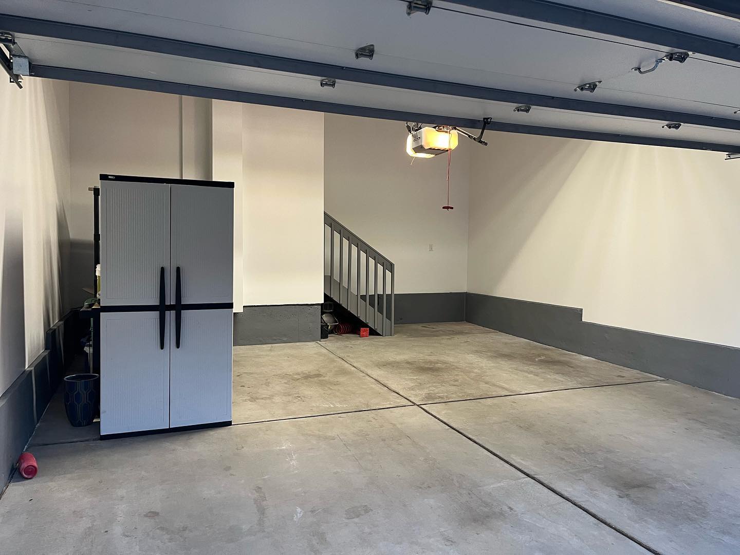 Garage drywall finished 🦺👷♂️✅Before & After