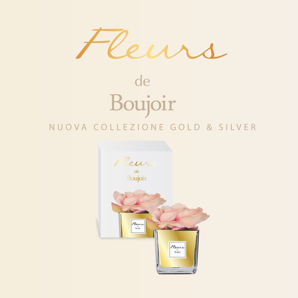 Silver & Gold: queste le nuances che abbiamo scelto di dare alla nostra collezione Fleurs de Boujoir nella Christmas Limited Edition. Ci siamo lasciati ispirare dalle luci e dai decori natalizi della tradizione, racchiudendoli in un oggetto di design contemporaneo e smart. Quale sarà il colore del vostro Natale? Fatecelo sapere nei commenti 👇 #ambienteeprofumi #silver #argento #gold #oro #fleursdeboujoir #natale2020 #natalestaarrivando #limitededition #edizionelimitata #profumo #perfume #rose #roserosse