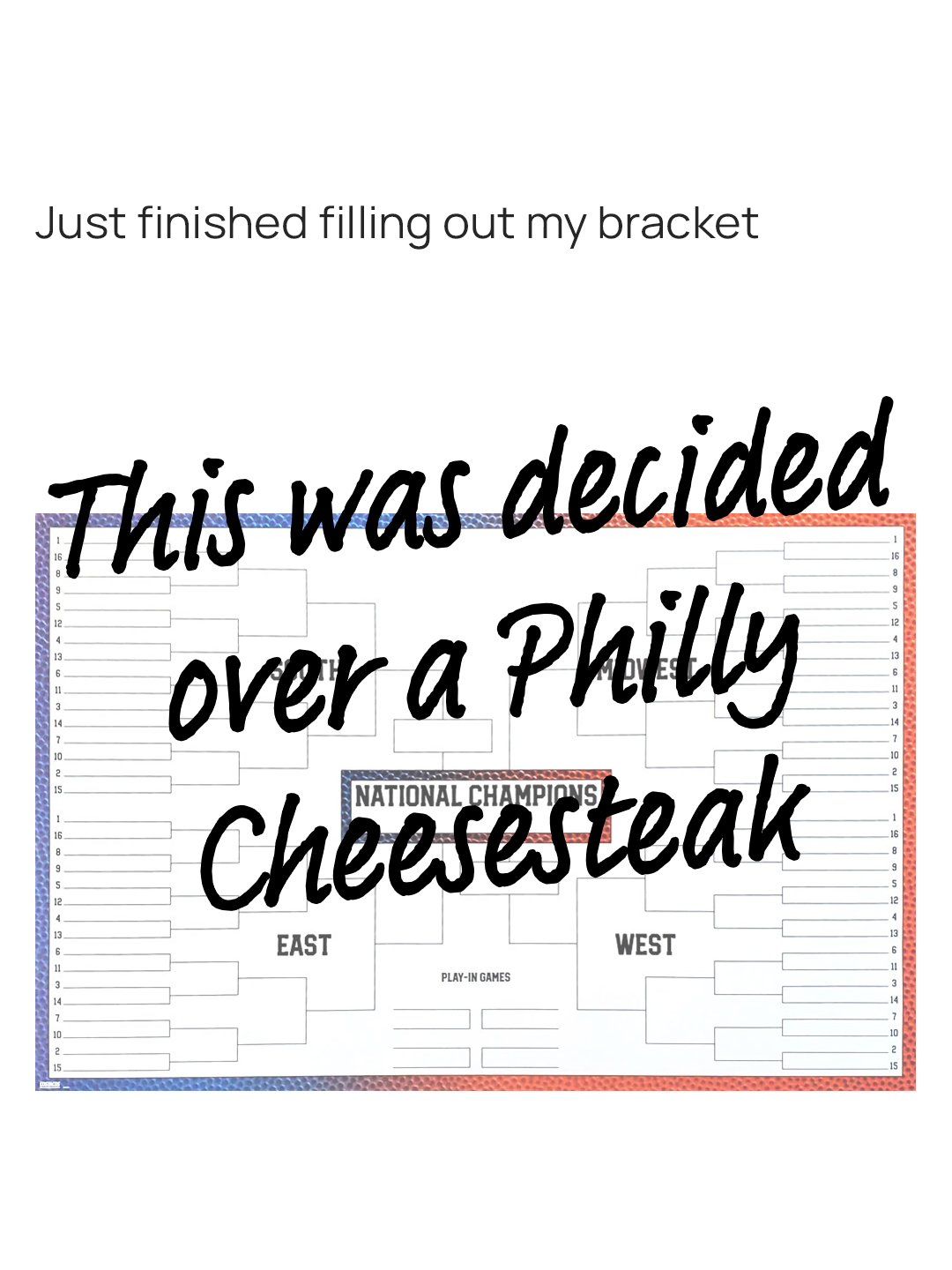 We like our picks how we like our sandwiches. Fast and easy.
Which team (and sandwich) has your pick? 🏀🍽️