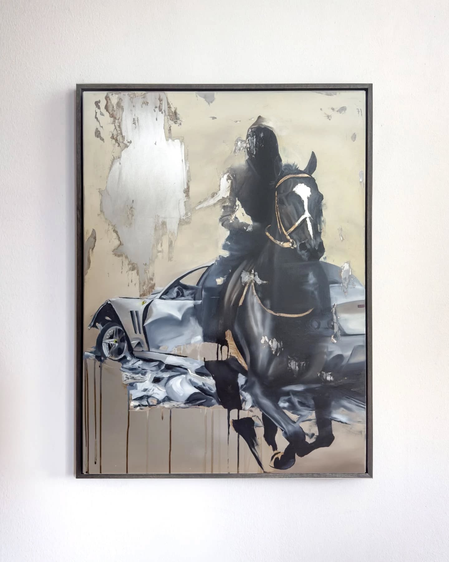 "Gewalt und Ästhetik IX"
oil/aluminium
80 x 60 cm
#oilpainting #contemporaryart #painting #art #artist #franzwerk