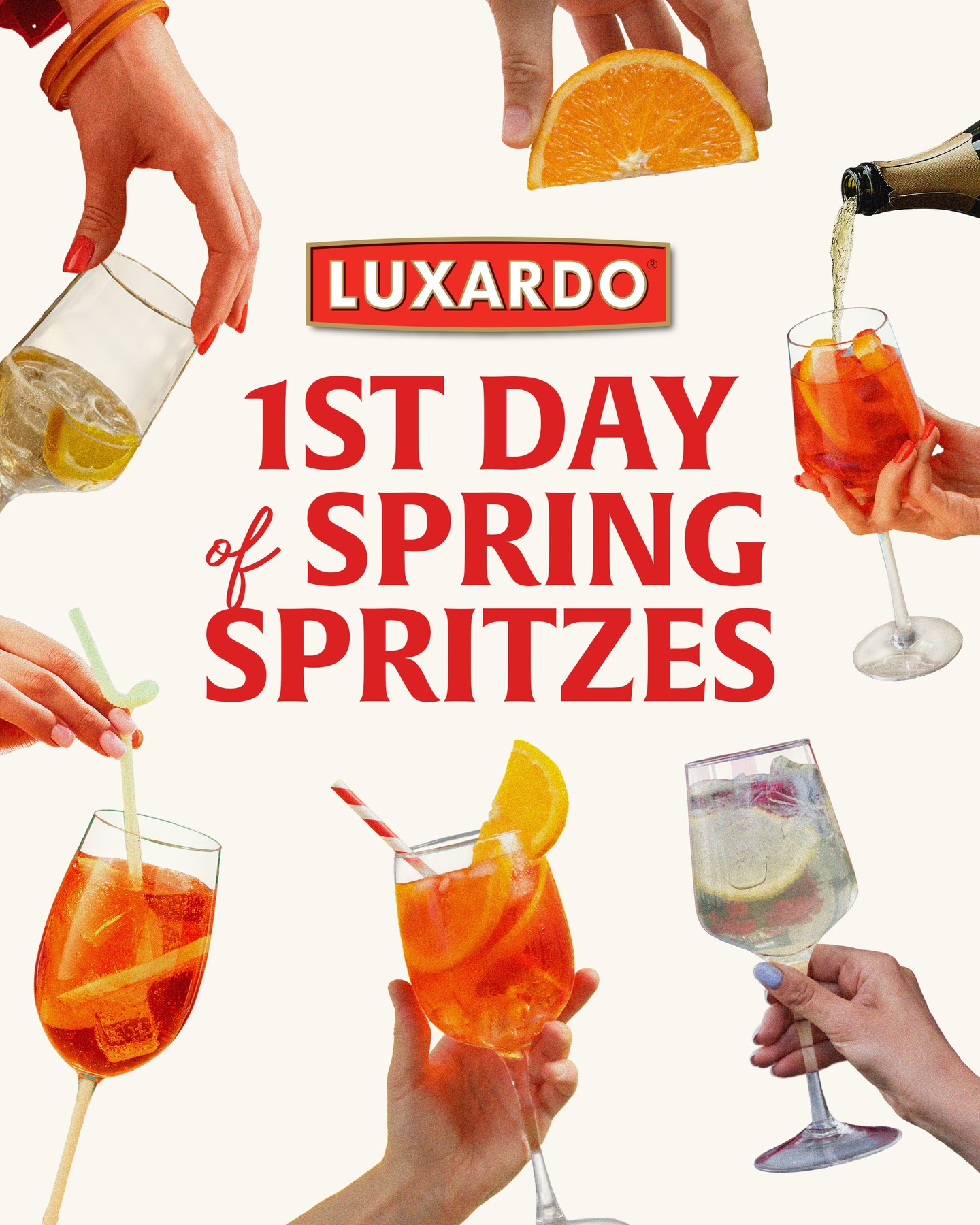 Hello, Spring ๐ผ๐ฅ The #FirstDayOfSpring calls for something bright and bubbly. Celebrate the season with a Luxardo Spritz โ whether itโs a refreshing Limoncello Spritz, a crisp Bitter Bianco Spritz, or a vibrant Aperitivo Spritz. Which way will you spritz?