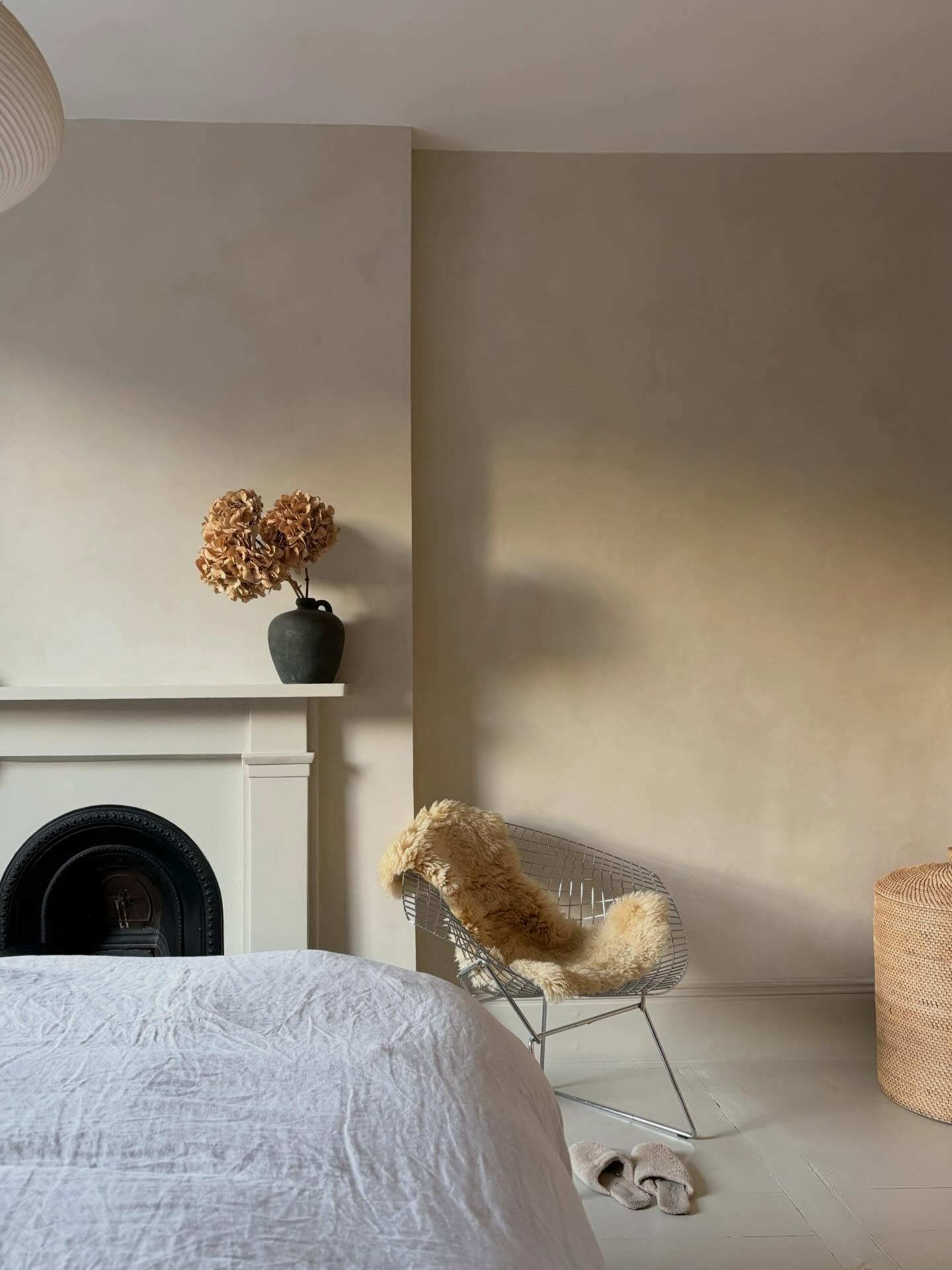 First floor design and renovation, including specialist lime finishes, London.