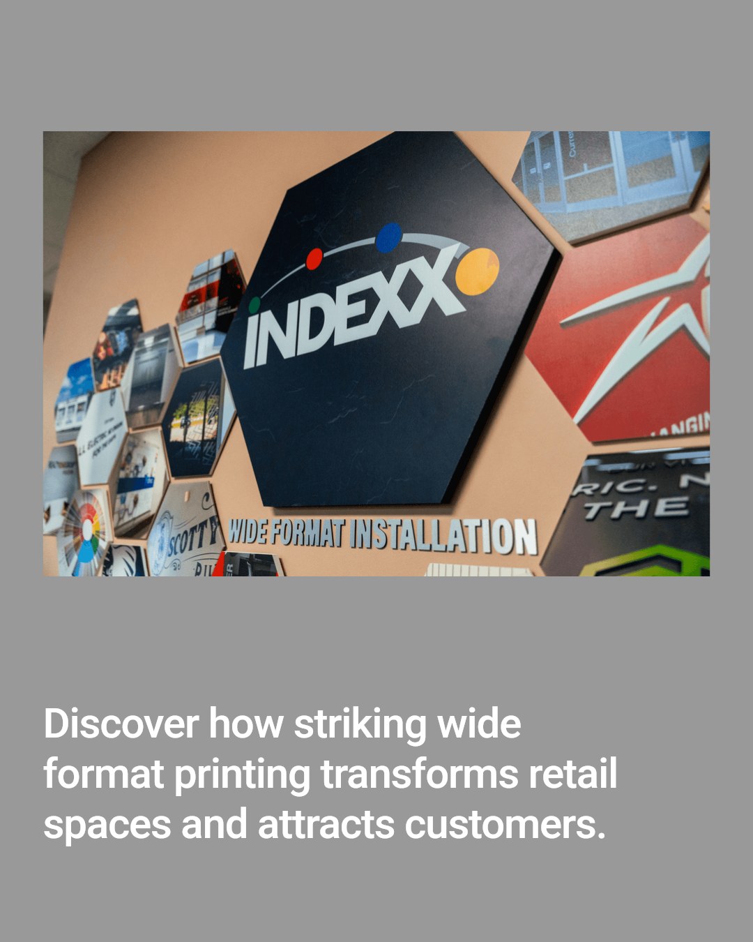 Local businesses in the Southeast are turning heads with bold wide format prints that change retail spaces and boost sales.
From eye-catching storefront wraps to colorful in-store displays, creativity meets impact.
Visit the link in our bio to learn how your business can stand out with custom wide format printing from Indexx.