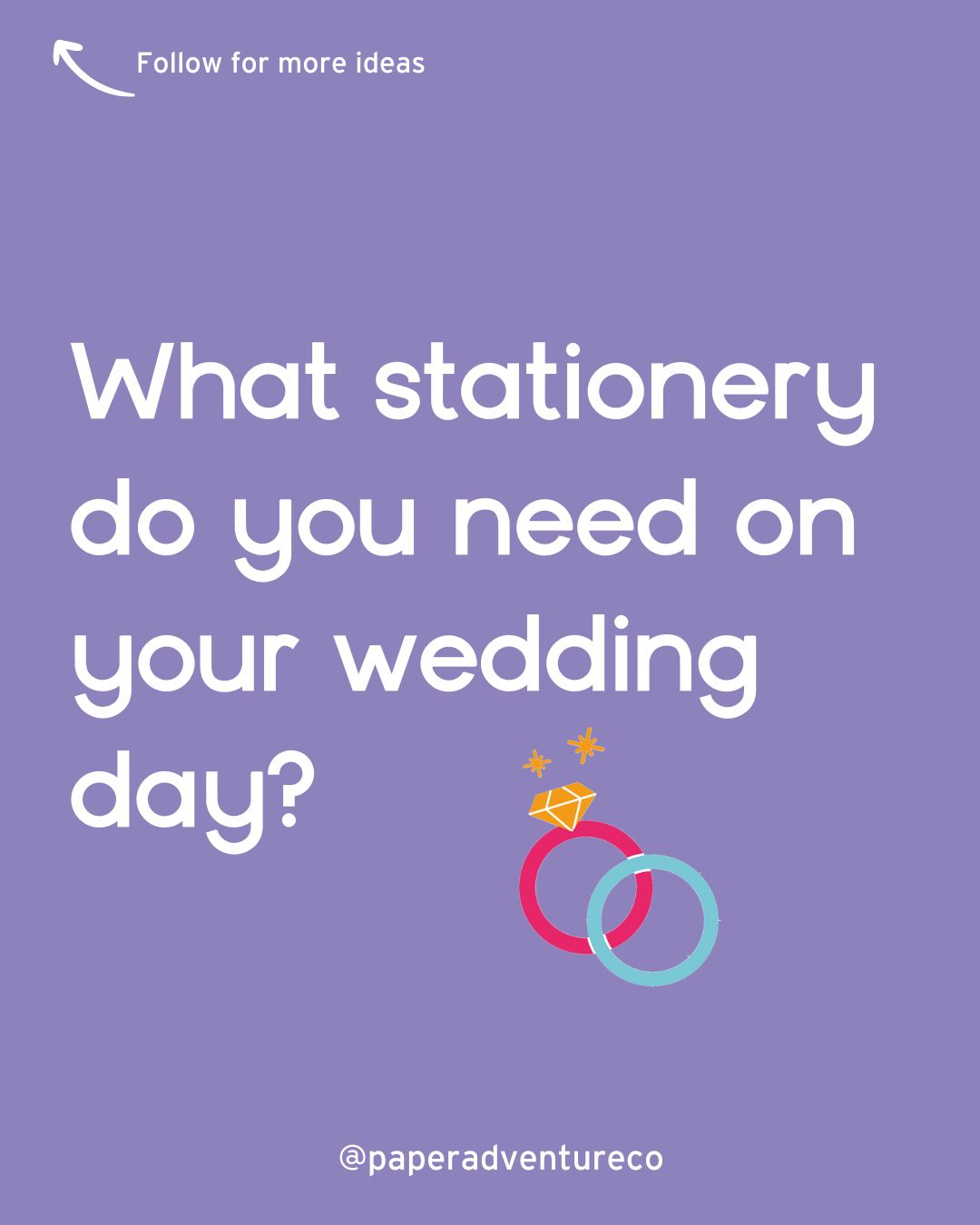 You've sorted out your wedding invitations and save the dates. Now, what stationery might you need to consider on the day of your wedding?
Here's a handy checklist for items of stationery you might need. ✅
#weddingday #weddingstationery #weddingplanning #weddingtips #weddingadvice #bridetobe #2023brides #2023weddings #weddingsign #weddingsignage
