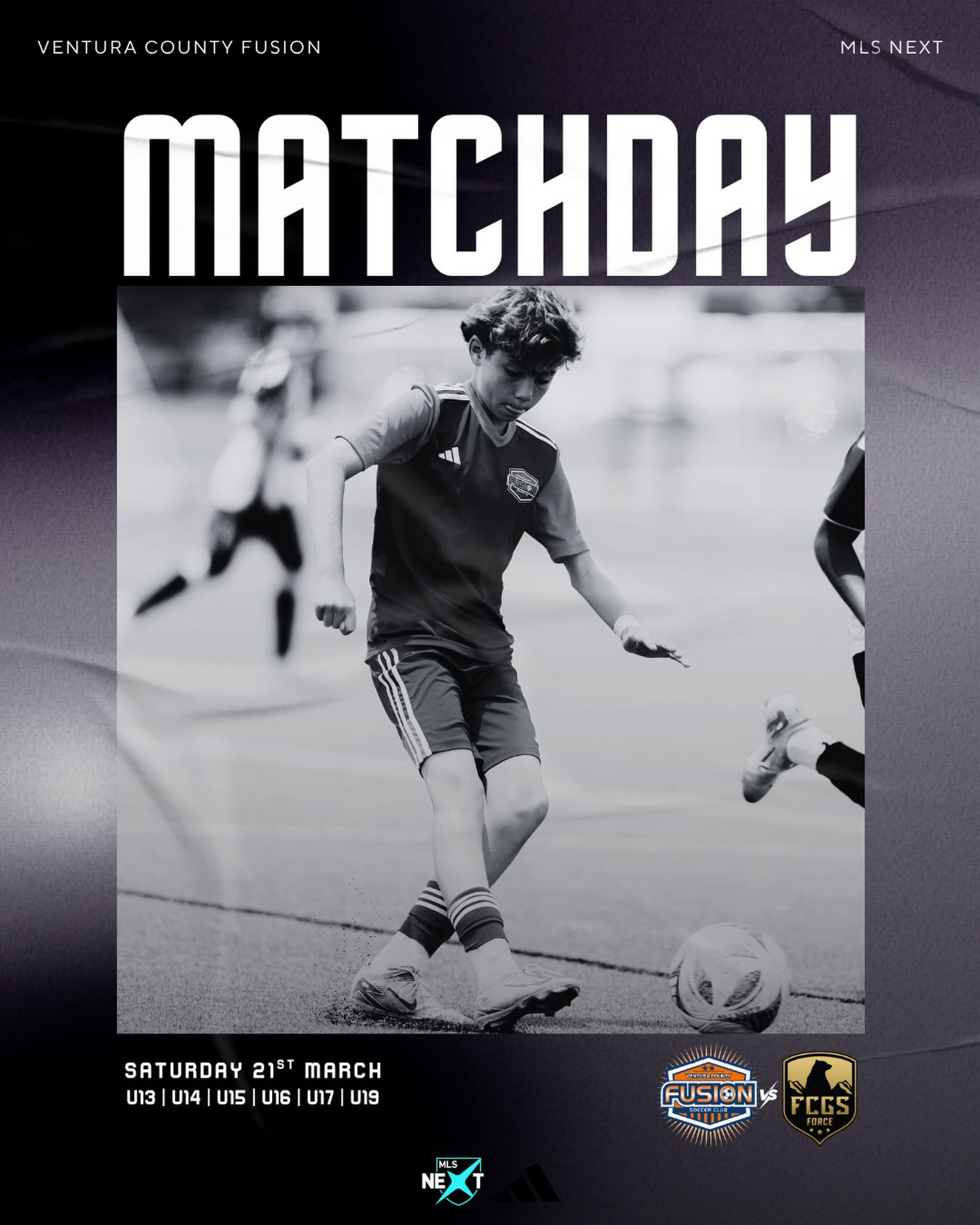 Back at home!
MLS Next Homegrown Division host FC Golden State!
🔵🟠 | #Prideofthe805 | #VamosFusion