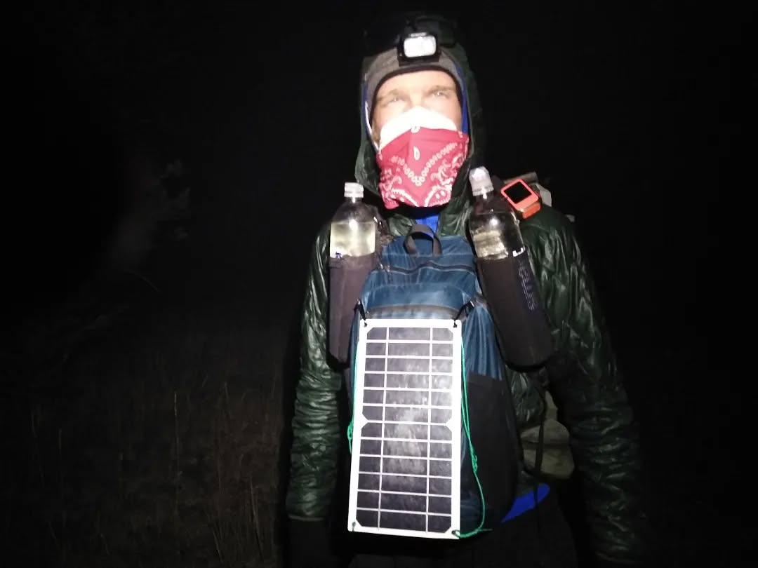 Arizona Trail Unsupported
Day 5 - 34 miles
Hiked with Hot Wheels in the morning and Jake in the evening. Crossed into a controlled burn area and hiked through until we thought we were clear but woke up an hour later blanketed in the heaviest smoke I've ever experienced. Packed up and hiked another 4 miles out with bandanas, masks, whatever we could to try to filter the smoke.
Day 6 - 33 miles
Hiked with Jake in the morning but split at noon to push on ahead. Crossed the vast savannah-like plains of the Coconino. Trying to push while the flat terrain lasts.
Number of days of food remaining in my pack: 15
#fkt #arizonatrail #thruhike