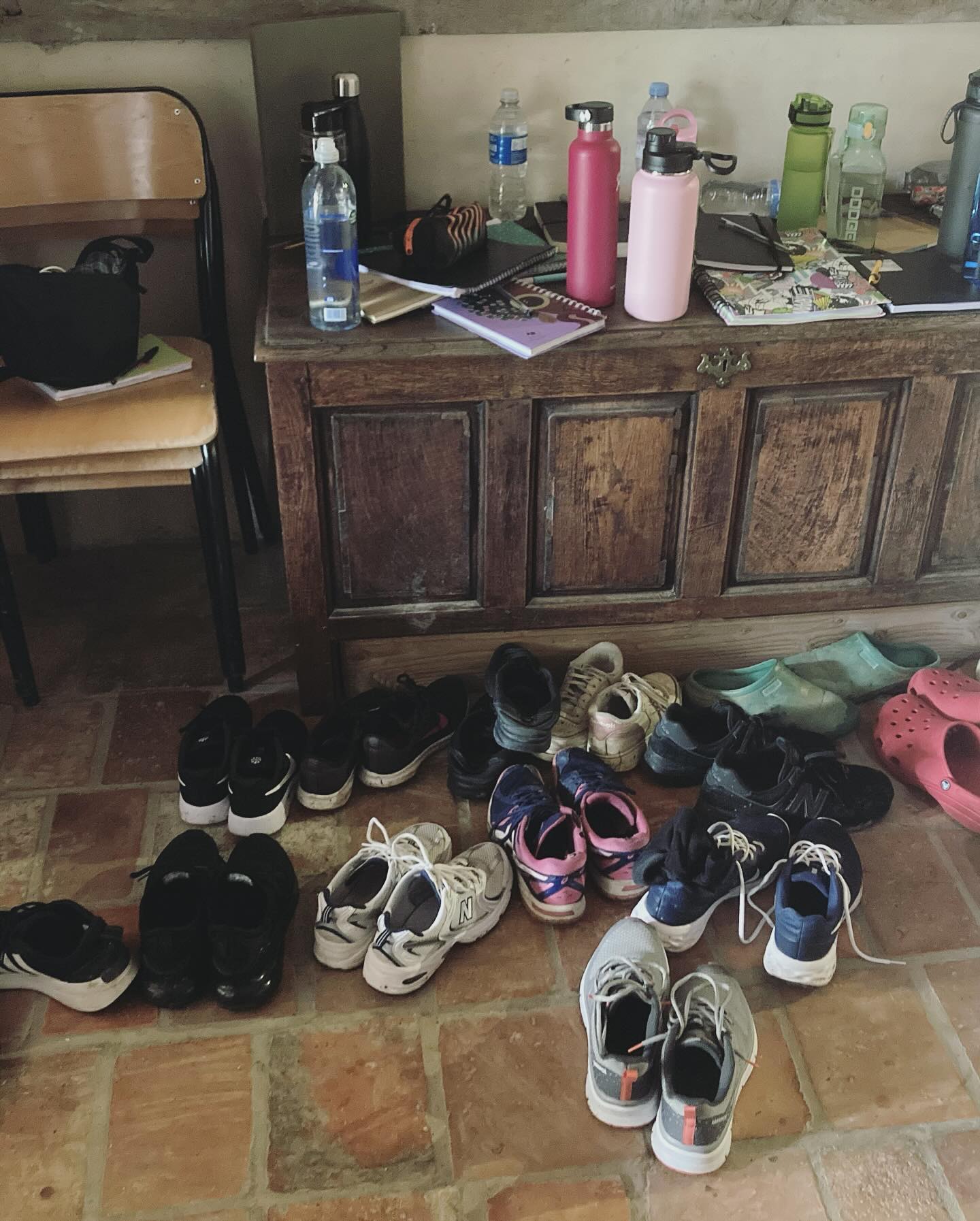 Day one of training with second year students from London Southbank University. It’s our tenth year of hosting them! @au_brana