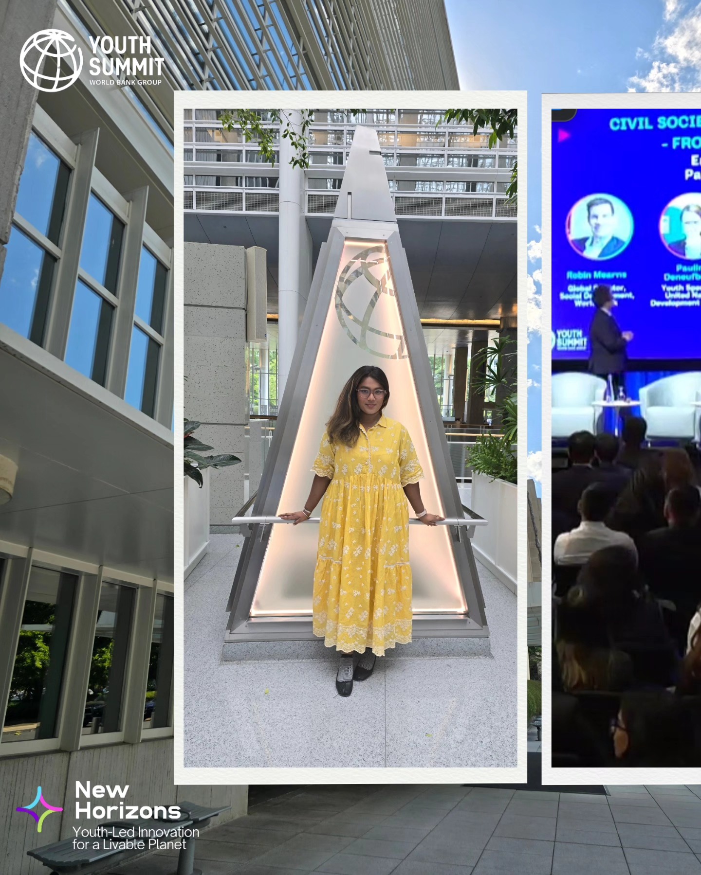 🌐The World Bank Group's Youth Summit once again made me realise how powerful today's youth is with their bright ideas, their bold energy and their unwavering spirit to make a difference.
This year I had the incredible opportunity to join as a speaker alongside leaders like the Global Director for Social Development at The World Bank,inspiring colleagues from UNDP, YPFP to talk about reimagining systems through a youth-led, community-centered lens.
🙌My goal as a young GenZ founder has always been to bring to light solutions and frontline voices and their perspectives to global spaces like the World Bank with authencity and fearlessness because if we don’t speak up for us who else will.
I spoke about what we see daily at Anupam Foundation: Young people aren’t waiting for a seat at the table,we are building new tables rooted in intersectionality, lived realities,and bold solutions.
From digital equity to climate transitions, one thing is clear:
Multilaterals like the World Bank have a catalytic role to play,not as gatekeepers, but as enablers that unlock flexible resources, trust grassroots intelligence, and integrate young people as co-leaders.
Key reflections I want to reiterate here:
➡️Intersectional policy is not optional,it’s foundational.
➡️Systems must decentralise to become truly equitable.
➡️Finally, participation must translate into power not simply tokenism where young people are meaningfully engaging and working towards shared goals of a more prosperous and equal planet.
And A Note To Everyone From All Around The World- Thank you for the kind and overwhelming messages, sharing your wonderful reflections from the summit, deeply grateful that my words resonated.
If you’re building, dreaming, disrupting, I’m always open to collaborate.Let’s co-create better systems, together.
#WBGYouthSummit #YouthInPolicy #IntersectionalDevelopment #sdgs #NextGenLeadership #SystemsChange #youthlead