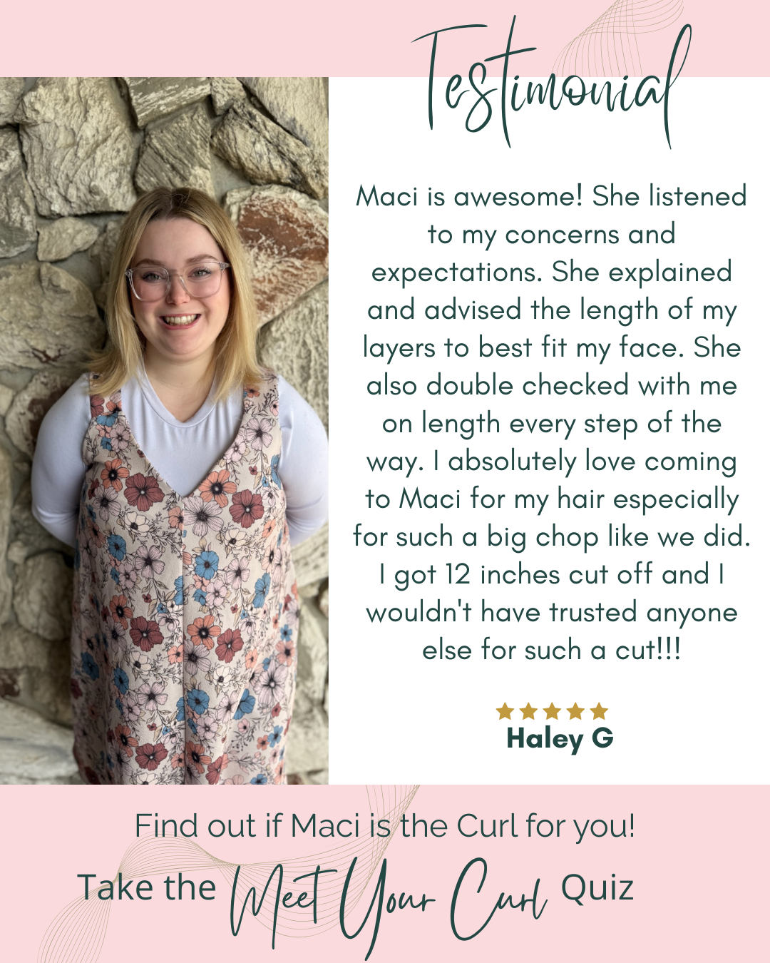 ✨ Real guests. Real results ✨
Nothing means more to us than hearing how confident you feel after your visit 🤍
At Pin-Up Curls, we take the time to listen, consult, and make sure you feel 100% comfortable every step of the way 🙌
Ready to find your Curl?
👉 Take our Meet Your Curl Quiz (link in bio)
#PinUpCurls #SalonReviews #FortWayneSalon #HairTransformation #ClientLove
