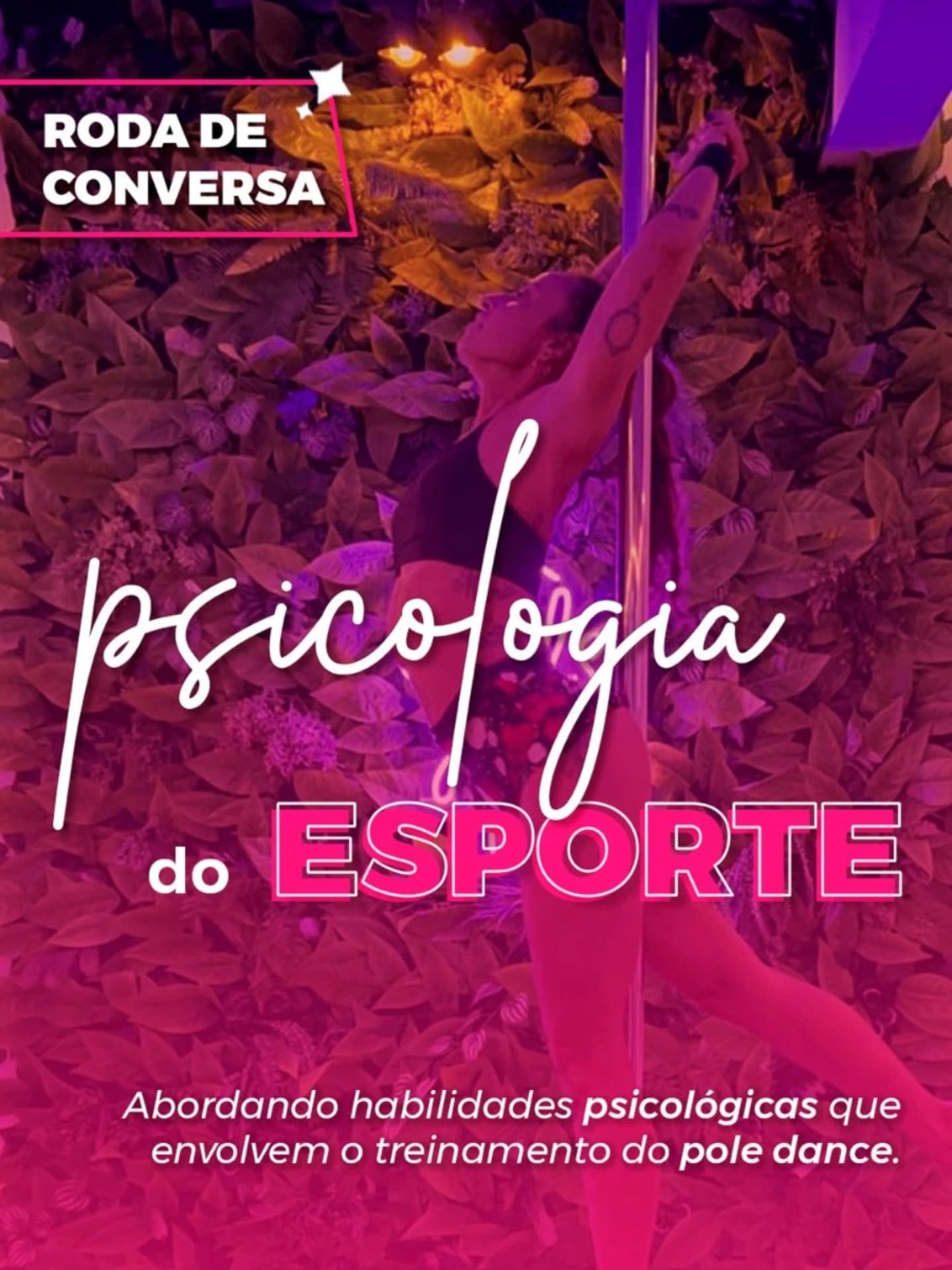 Psicologia do esporte + pole dance = 💥🧠💃
Rolou aqui no estúdio uma roda de conversa super especial sobre os aspectos psicológicos do pole dance — focada nas nossas alunas e professoras que se dedicam às aulas, aos treinos e às apresentações. ✨
Falamos sobre mente, corpo, emoções, desafios e evolução técnica com muito acolhimento (e café da tarde, é claro ☕🍰). Foi aquele clima gostoso de troca verdadeira, com espaço pra compartilhar experiências e tirar dúvidas.
Mais que treino, aqui também é espaço de cuidado e escuta. 💜
Quem vive o pole sabe: o psicológico faz toda a diferença!
E aí, tá pronta pra ser uma Good Girl?! 💖
FOTO BÔNUS NO FINAL! 😂