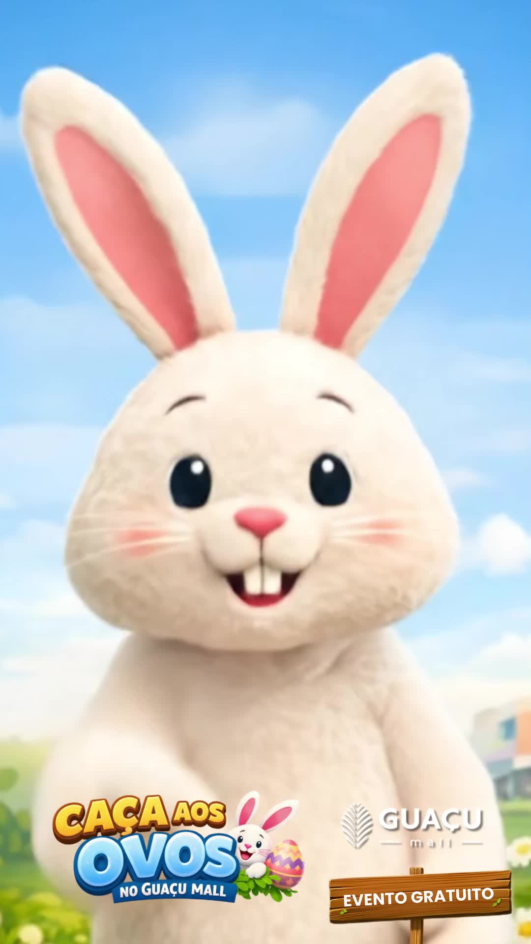 🥚🐰 Caça aos Ovos no Guaçu Mall!
Dia 28 de março, a partir das 12h 💛
Recreação, diversão e muita alegria para as crianças! 🎉
Evento gratuito pra toda família!
Traga a família e venha viver esse momento especial com a gente! ✨
@azulviagensmogiguacu
@mandore.bolsas
@sossuplementosfitness
@skyfitguacumall
@maravilhasdolarmogiguacu
@sakacelulares
@massasdaceciliaoficial
@fabrispumaoficial
@carnesmantiqueiramogi
@mavenbarberco
@eletrica_area
@dubelatomogiguacu
@rest.carnesmantiqueiramogi
@marcenaria.loft
@graoebrasaguacu
🚩Av Padre Jaime, 1.800 - Vila Ricci, Mogi Guaçu - SP
#compras #mogiguaçu #comprasmogiguaçu #comprasmogimirim
MRC BRASIL MARKETING