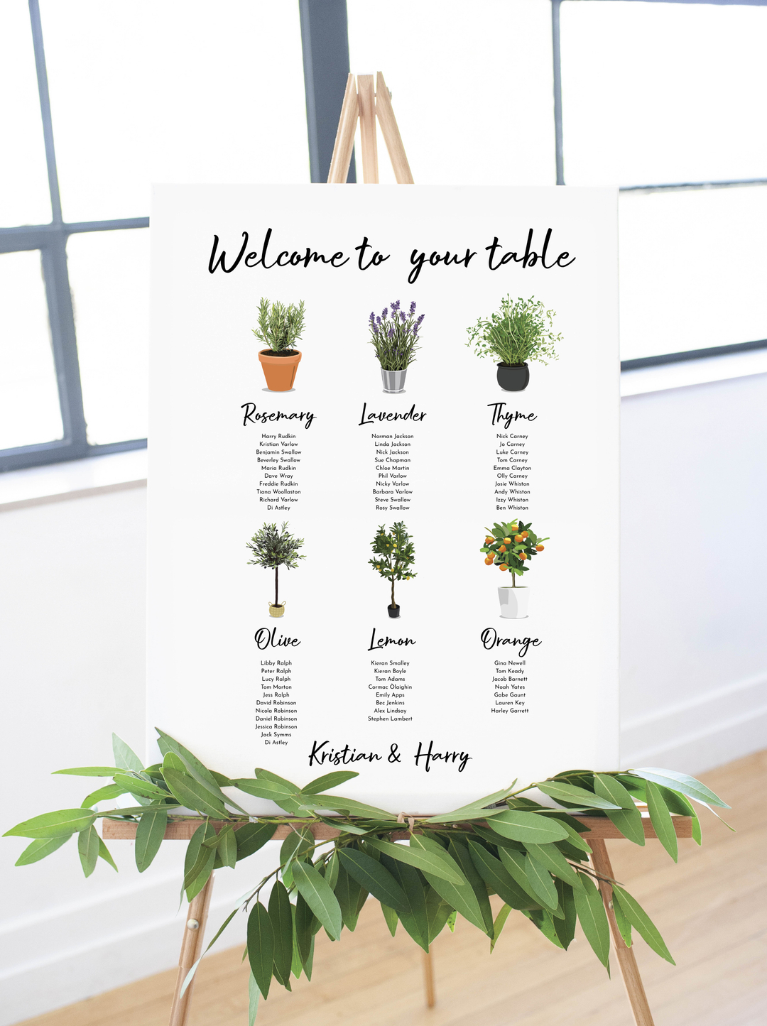 🍋🍊 One of my favourite bespoke projects to work on was this seating plan to match Kristian and Harry's Mediterranean, Coastal theme wedding. They named their tables after their favourite plants from the Med, which were so much fun to illustrate. 🌱
If you're looking for a unique theme for your wedding day, let's make it happen!
#mediterraenwedding #coastalwedding #italianwedding #destinationwedding #weddingabroad #weddingplants #lemonwedding #weddingsign #weddingsignage #tableplan #seatingchart #weddingtheme #weddingthemeideas #customwedding #uniqueweddingthemes #uniqueweddingideas
