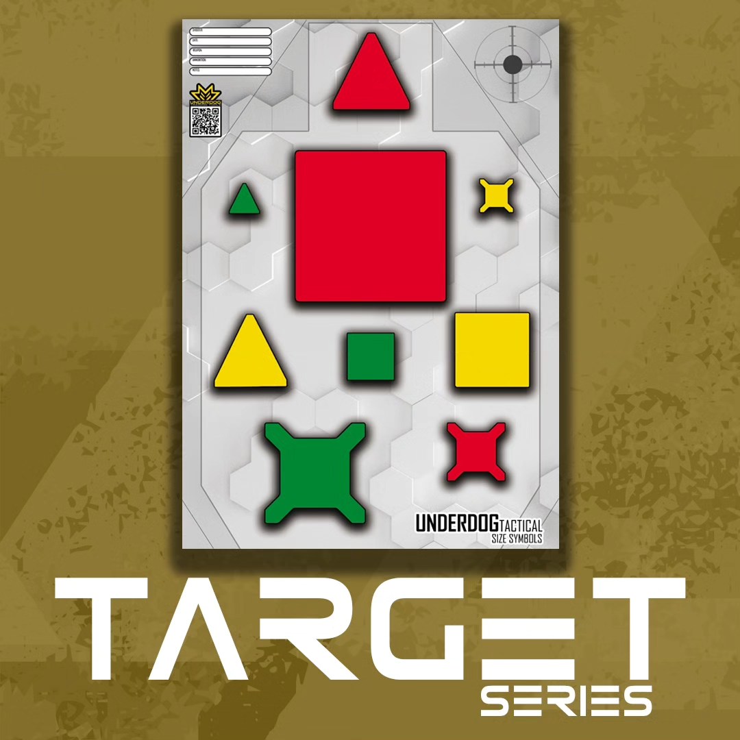 TARGET SERIES
50x70 Water Resistant IR targets
Tactical, Competition, Cognitive or customized designs.
Check the 2024 collection on
www.underdogtac.com
Innovation made in Italy
#underdogtrainingtools
#underdogtactical
#firearmstraining
#tacticaltraining
#idpa
#ipsc