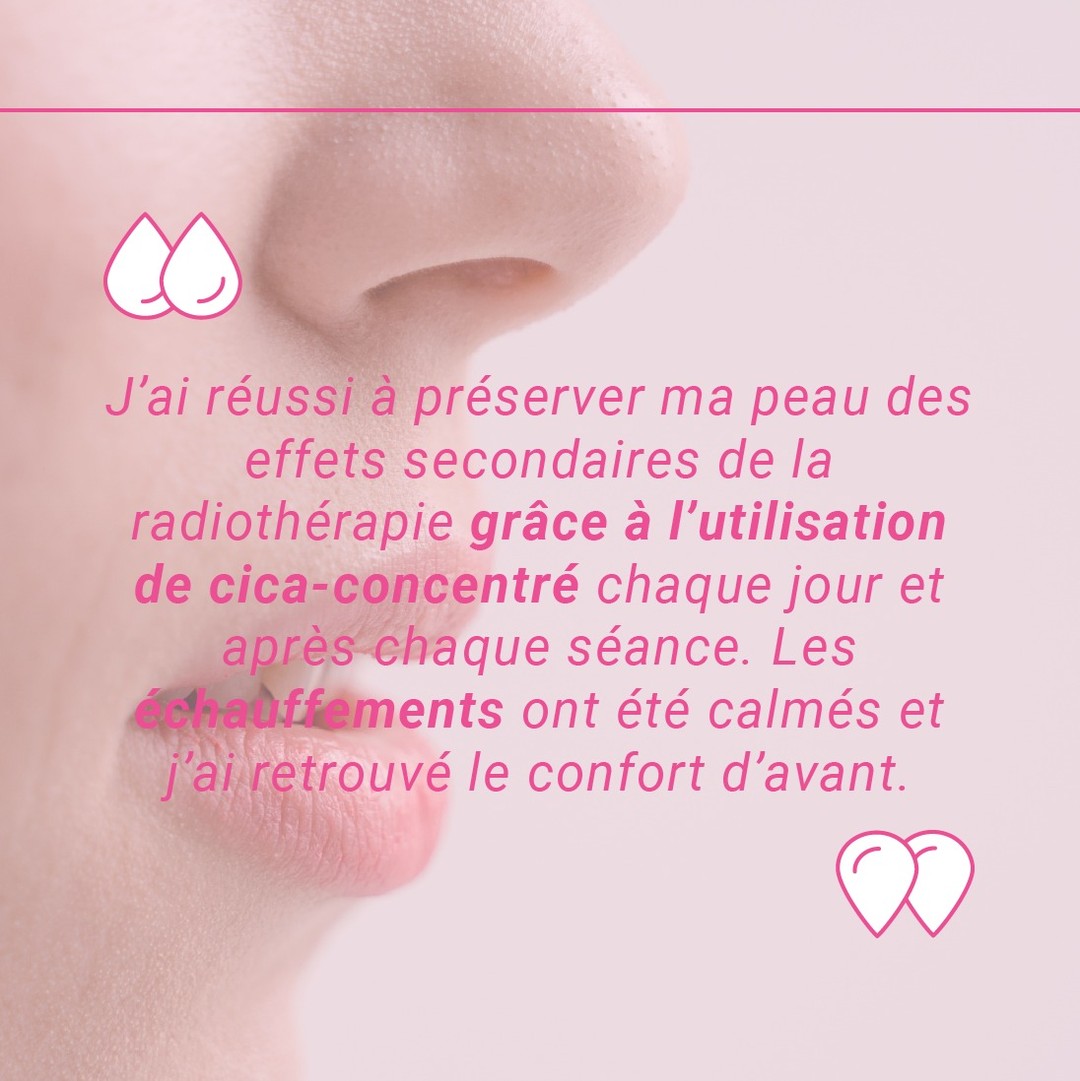 Vous aussi vous souffrez de brûlures duent à la radiothérapie et vous ne savez pas comment calmer l'inflammation ?
Notre conseil : pour calmer l'inflammation et retrouver le confort de votre peau, appliquez quelques gouttes de cica-concentré sur la zone abîmée tous les soirs. Les principes actifs qui le composent vont venir calmer la sensation d'échauffement et assouplir les tissus pour vous permettre de retrouver élasticité et confort pour votre peau. Et n'hésitez pas à masser délicatement la zone concernée !
Pour en savoir plus sur les propriétés de cica-concentré, visitez notre site internet : https://www.ianthis.com
#ianthislab #naturel #huilesessentielles #skinroutine #cicaconcentre #touscontrelecancer #peauxsensibes #santédelapeau