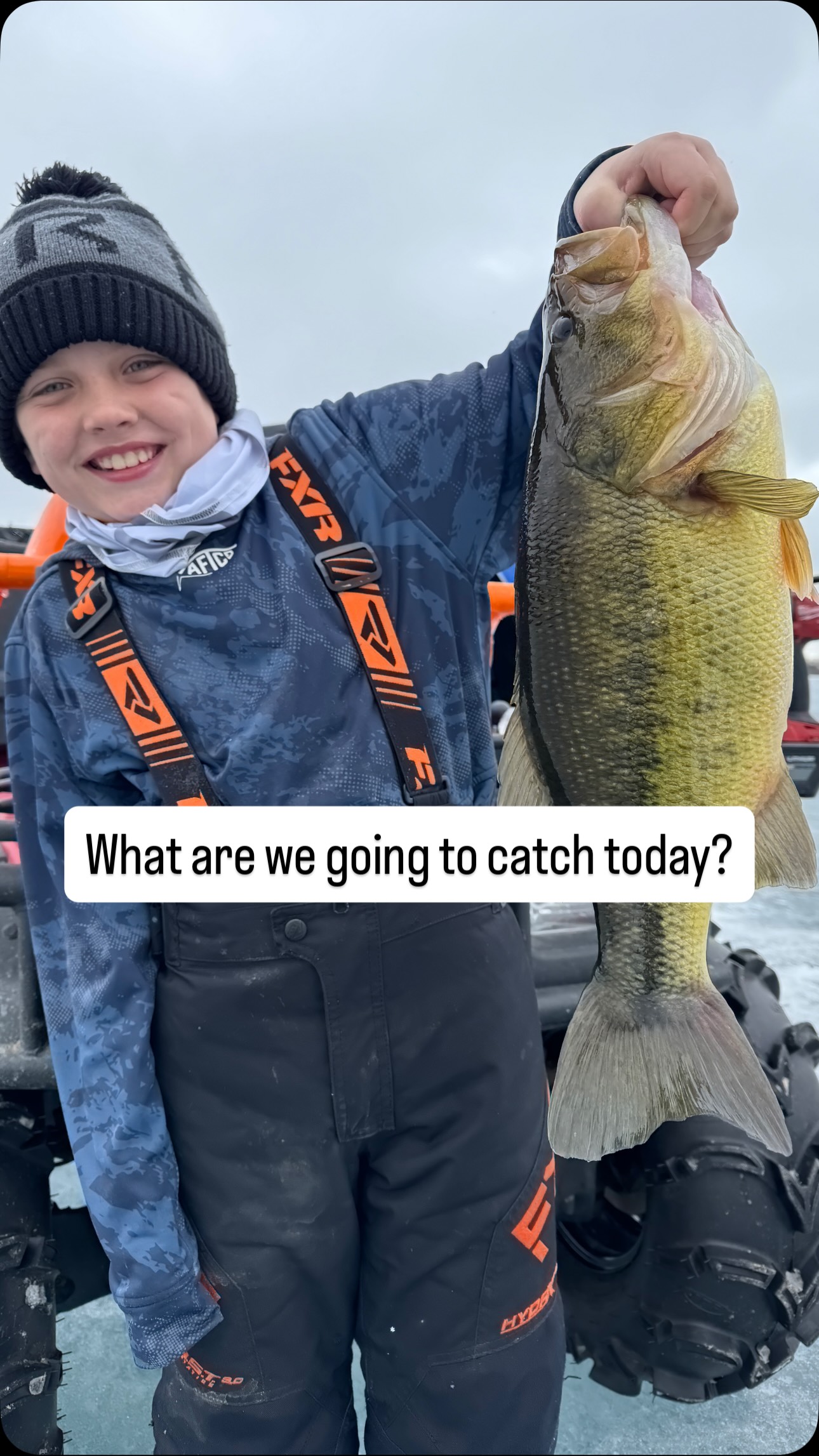 Pass along your passion to the next generation of anglers! Never stop fishing.
#razriceaugers #icefishing #catch #dogfish