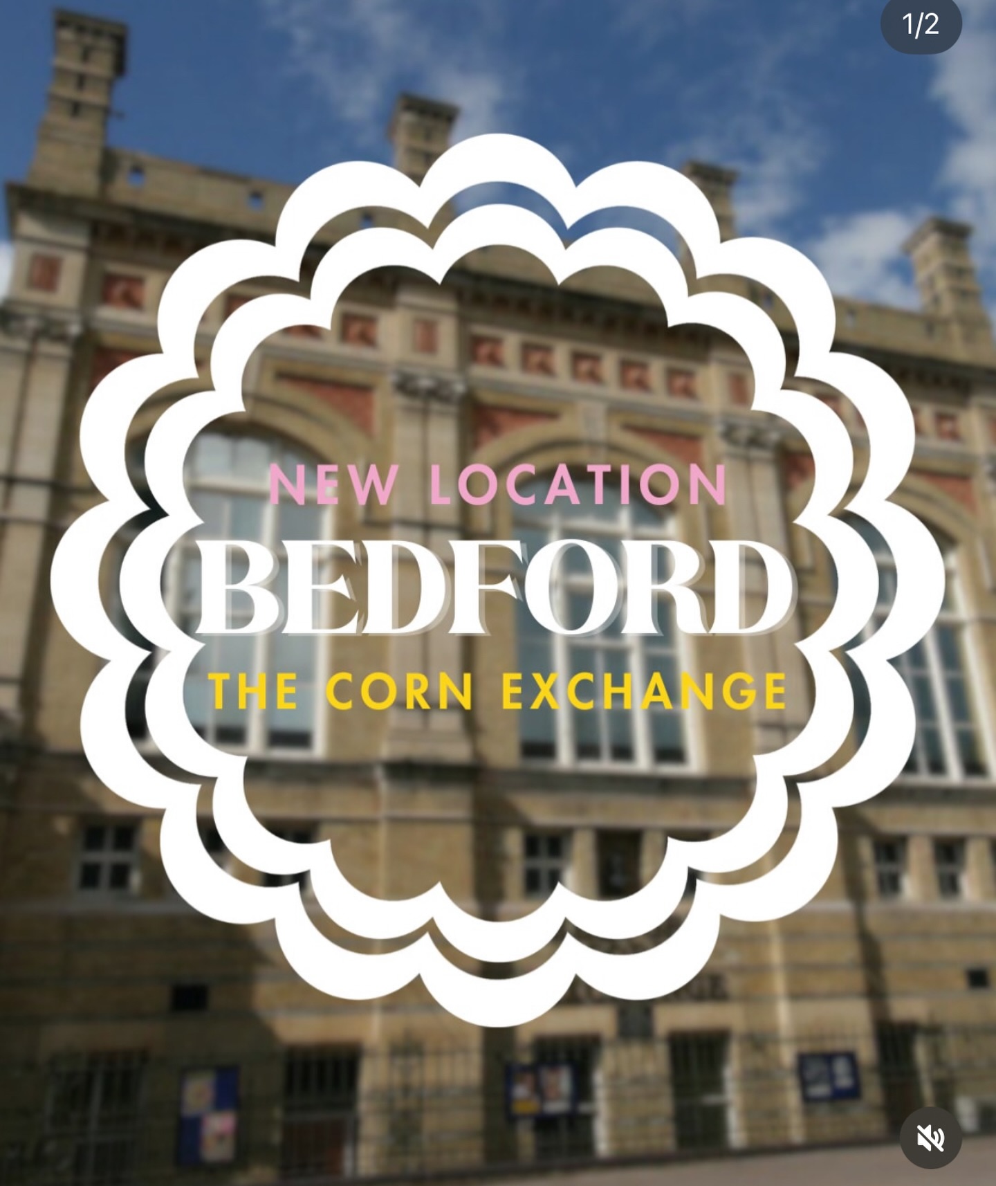 The Craft & Flea is at Bedford Corn Exchange today! We’ll be heading over later. It’s a new venue for this beautiful event which has been in St Paul’s church for the past couple of years. There’s a £3 entrance fee you can pay at the door or book online - visit @thecraftandflea for the link in their bio. Look forward to sharing some pictures on my stories later. Have a lovely day! 🌸