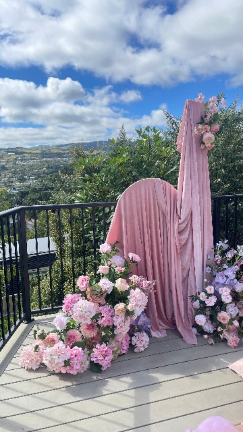 I've got no excuse anymore when it comes to birthdays for my daughter's as I have all the artificial flowers and props to use.
Now I basically have to create miniature weddings for them each time haha.
This theme was pink and purple mostly because i told my daughters that their choice for themes are; flowers or flowers haha.
I really loved creating the florals for my eldest daughters birthday. Pink and purple is a lovely combination.
#meadowandtea
#fauxflowersofinstagram
#girlsbirthday
#pinkandpurpleflowers