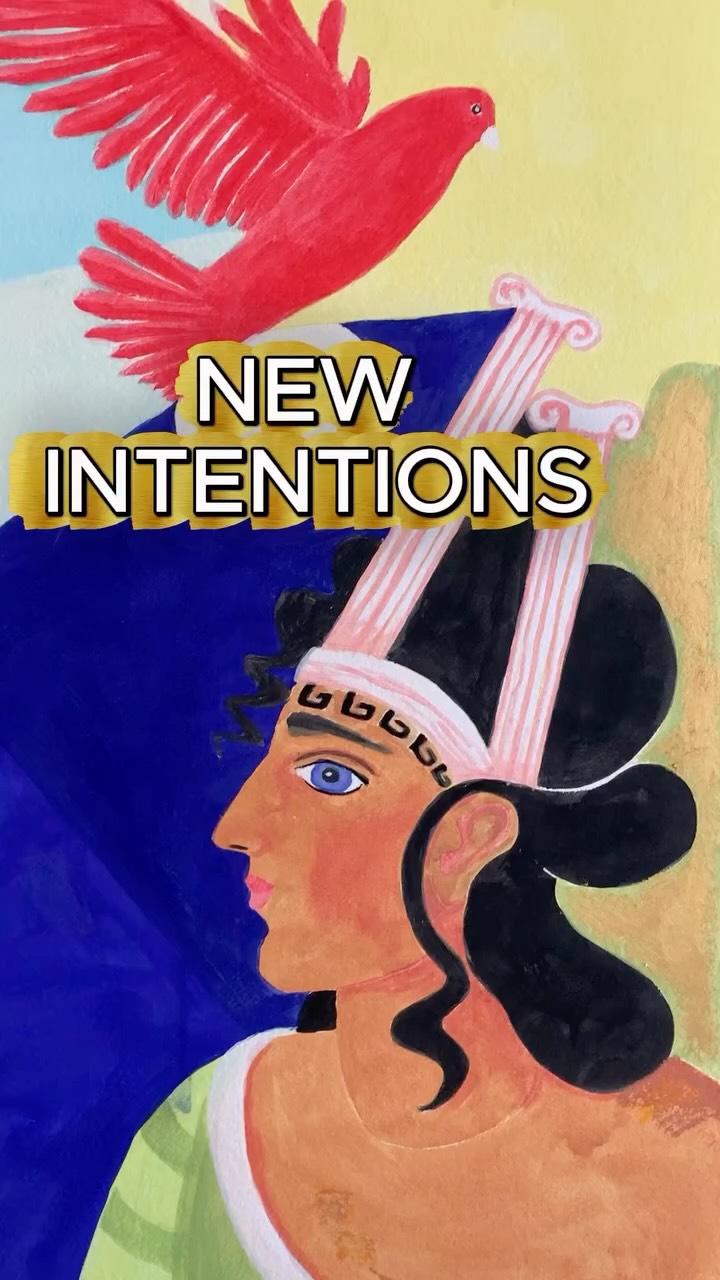 If we can’t or don’t want to change the things we do, we can give new intentions underlying our actions, so energy can flow in a new way:))
#intention #art #artofintentions