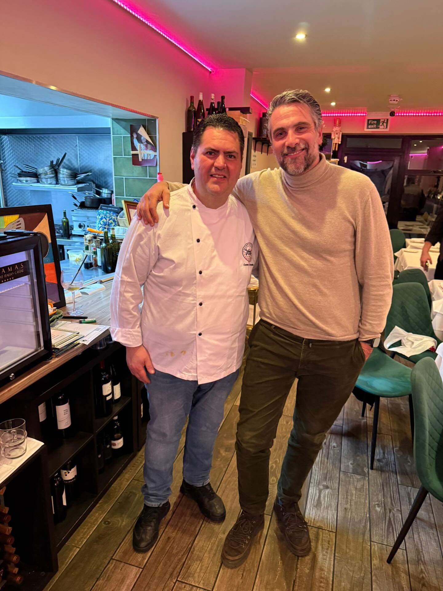 Look who dropped by Lizzie’s Cucina! 🇮🇹✨
We had the absolute pleasure of hosting the legend himself, Luca Calvani. Word on the street is he came by specifically because he heard all about Chef Carmelo’s incredible cooking—and we’re so glad he did! 👨🍳🍝
Luca, thanks for the great vibes and for sharing a meal with us. It’s not every day an Italian icon stops in for a taste of home. Come back anytime—there’s always a seat (and a fresh plate) waiting for you! 🍷
#lizziescucina #chefcarmelo #lucacalvani #italianvibes #celebspotting ♥️🫶🏼 🇮🇹 @lucalvani ♥️♥️