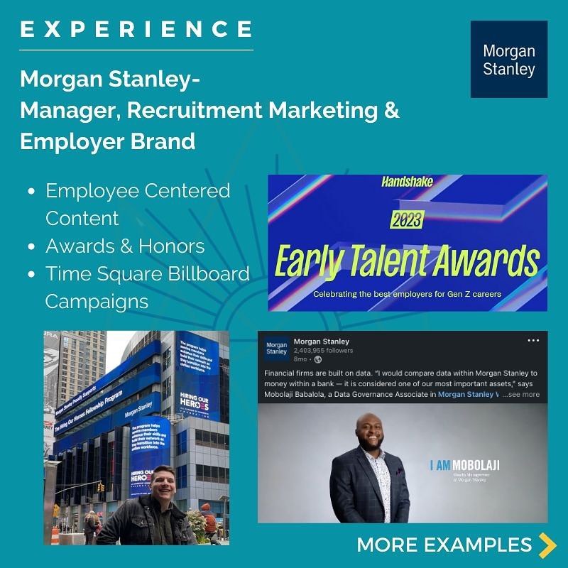 Morgan Stanley - Employer Brand.